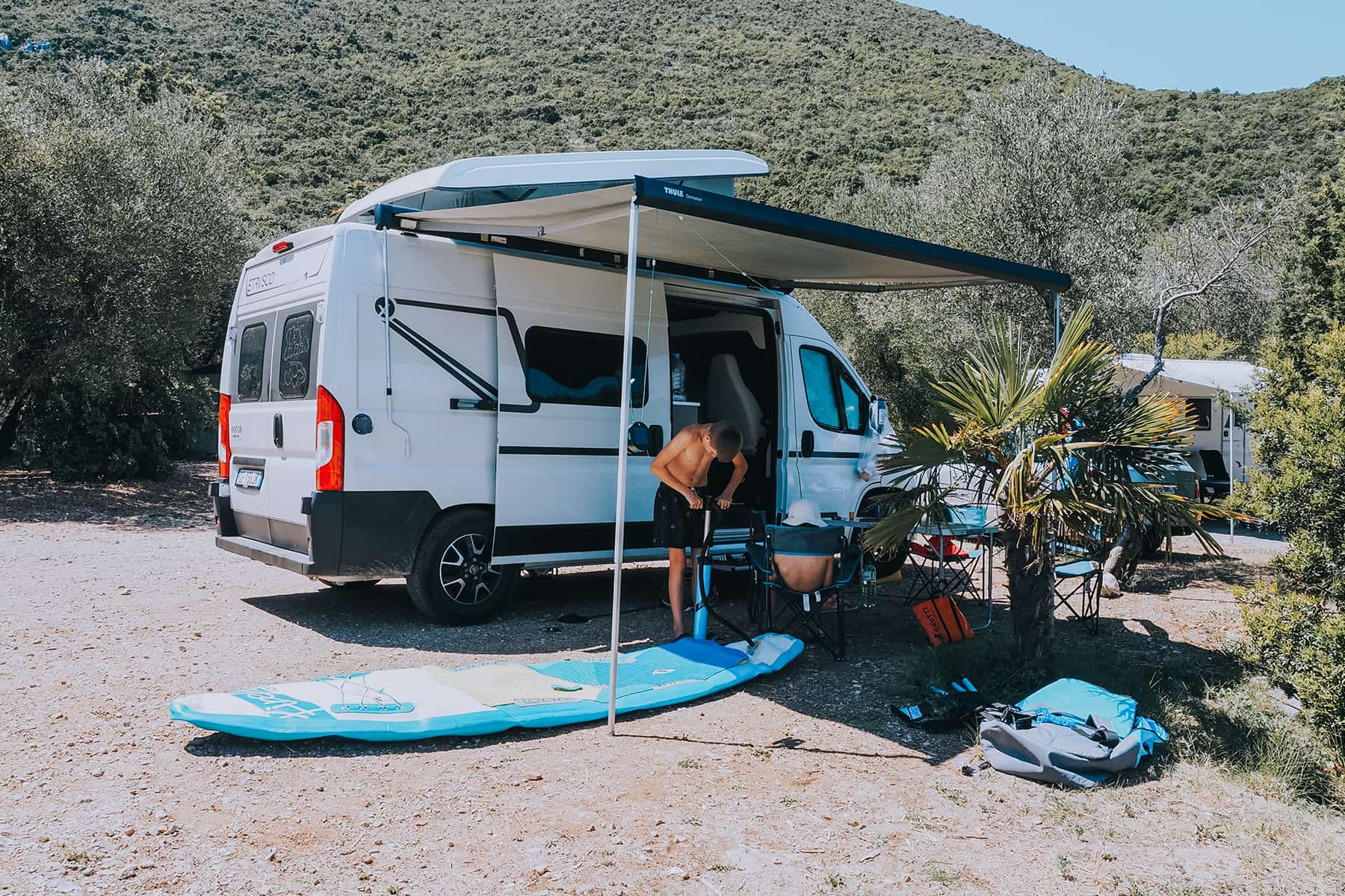 Camping Vanlife in Kroatien
