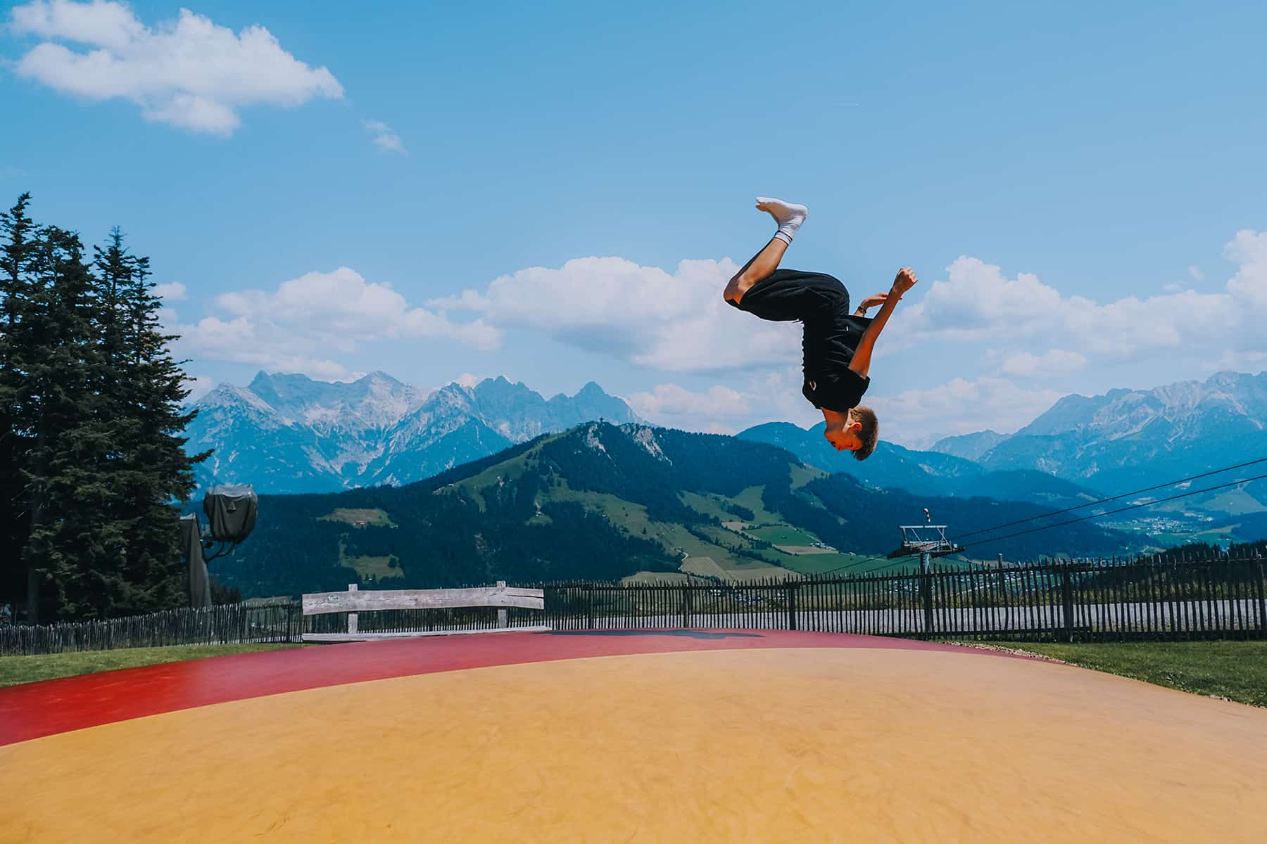 Mittelstation in Fieberbrunn