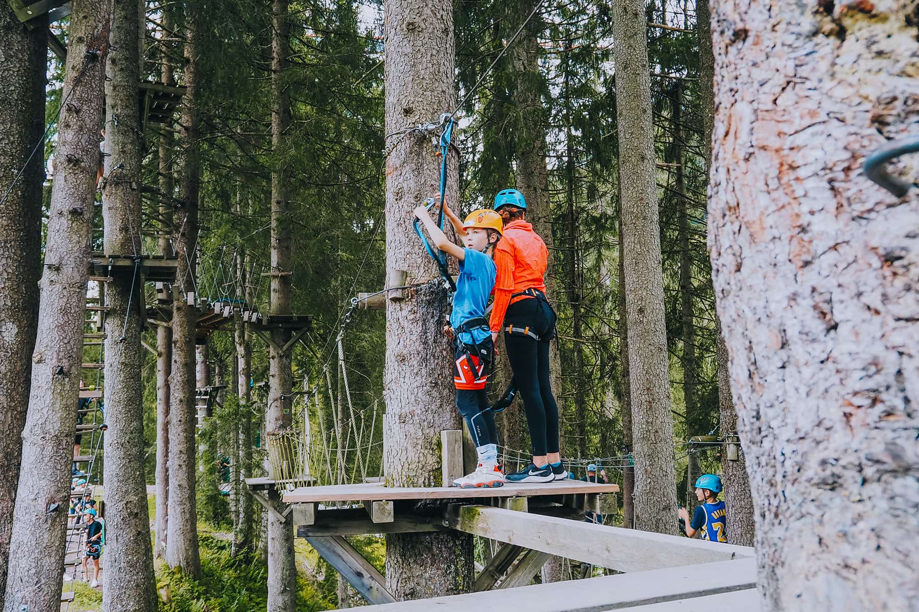 Hochseilpark in Saalbach Hinterglemm