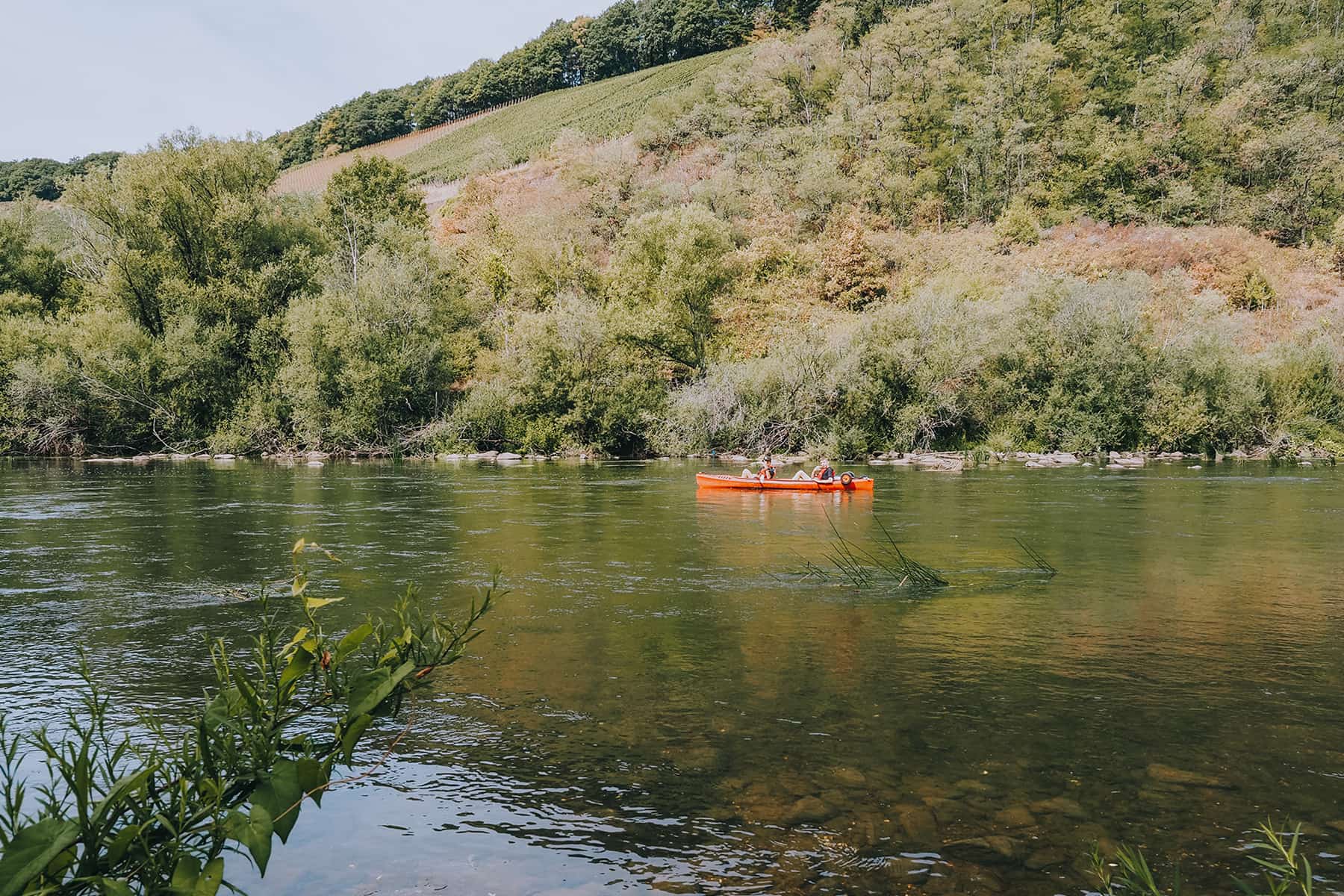 Kajak-Tour auf der Saar