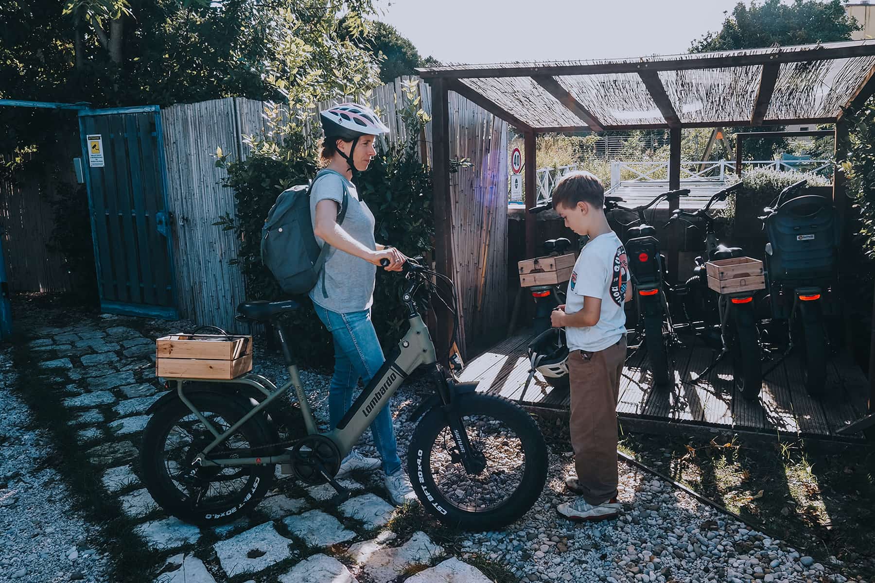 E-Bikes können wir im Procida Camp Resort leihen