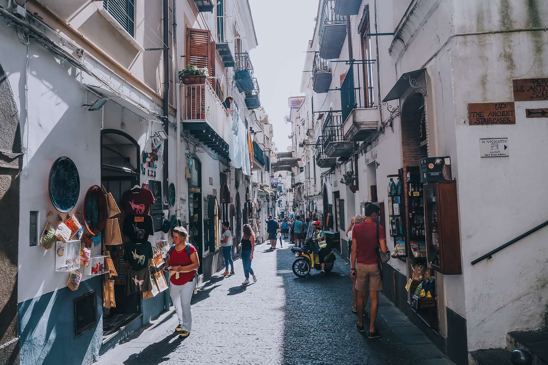 Wanderung an der Amalfiküste