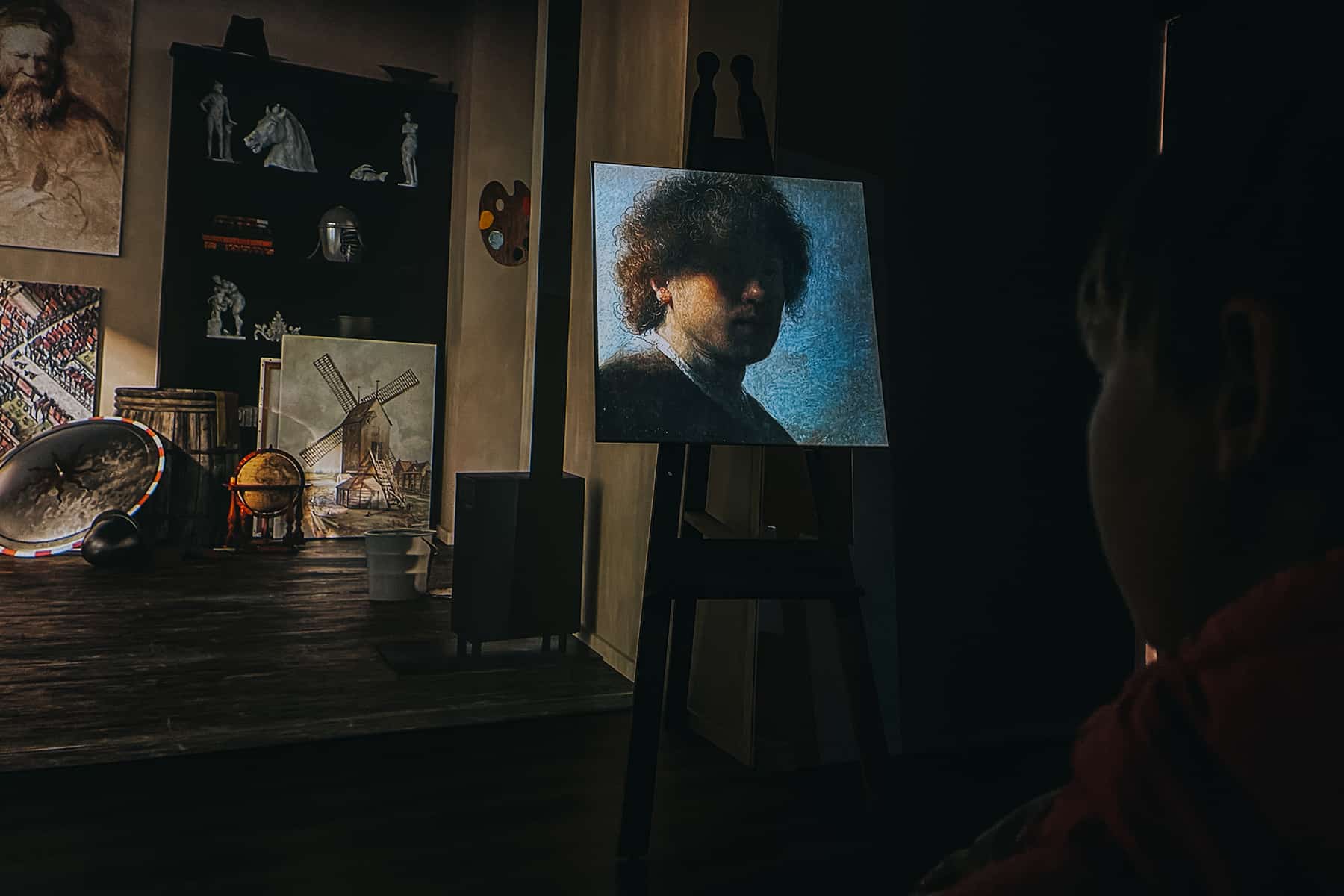 Young Rembrandt Studio in Leiden