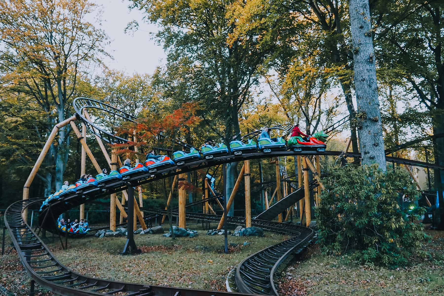 Achterbahn in Duinrell