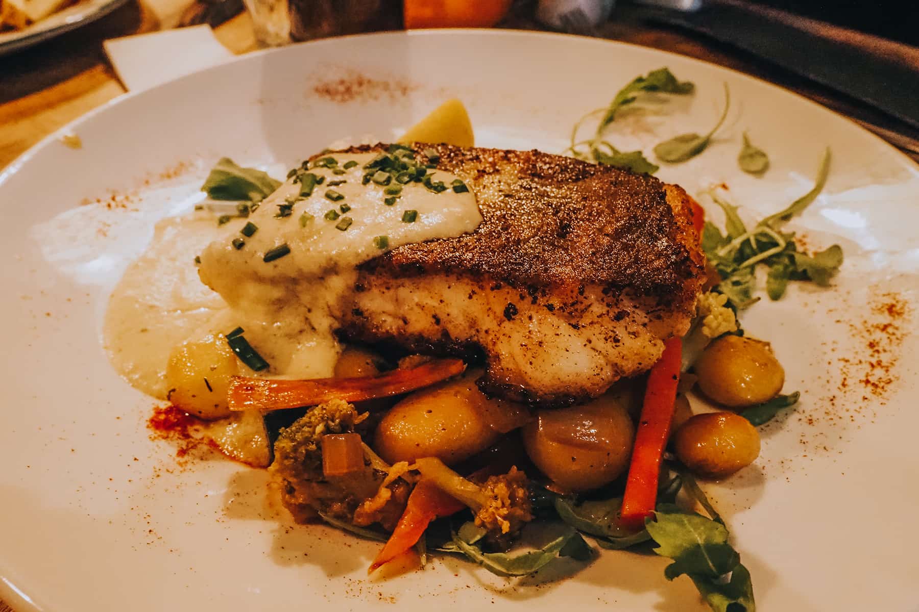 Abendessen im Restaurant De Zonnehof