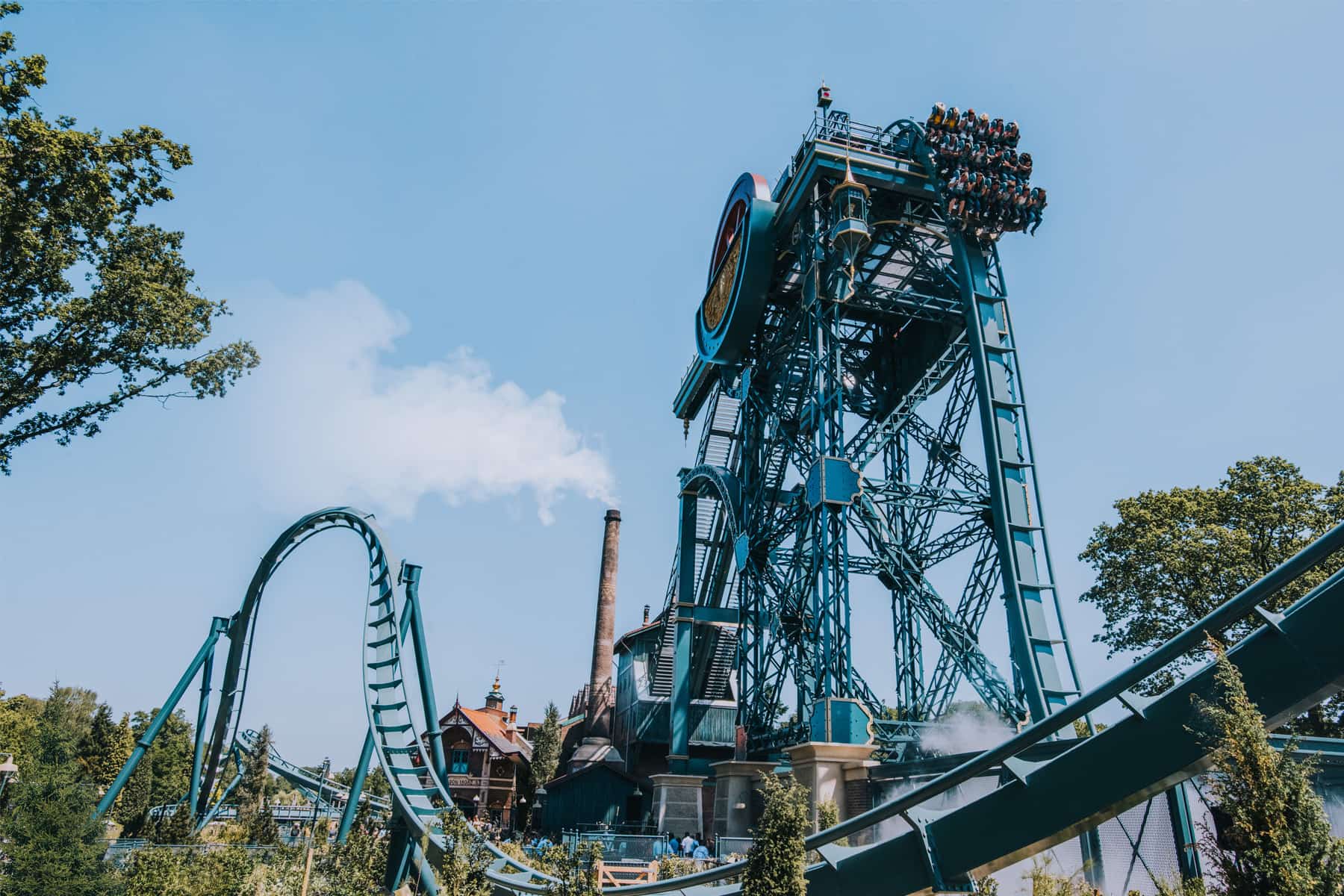 Achterbahn Baron in Efteling
