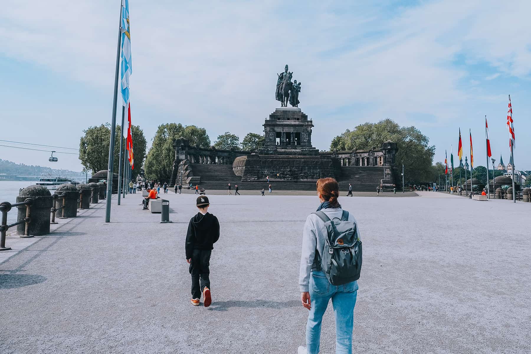 Deutsches Eck in Koblenz