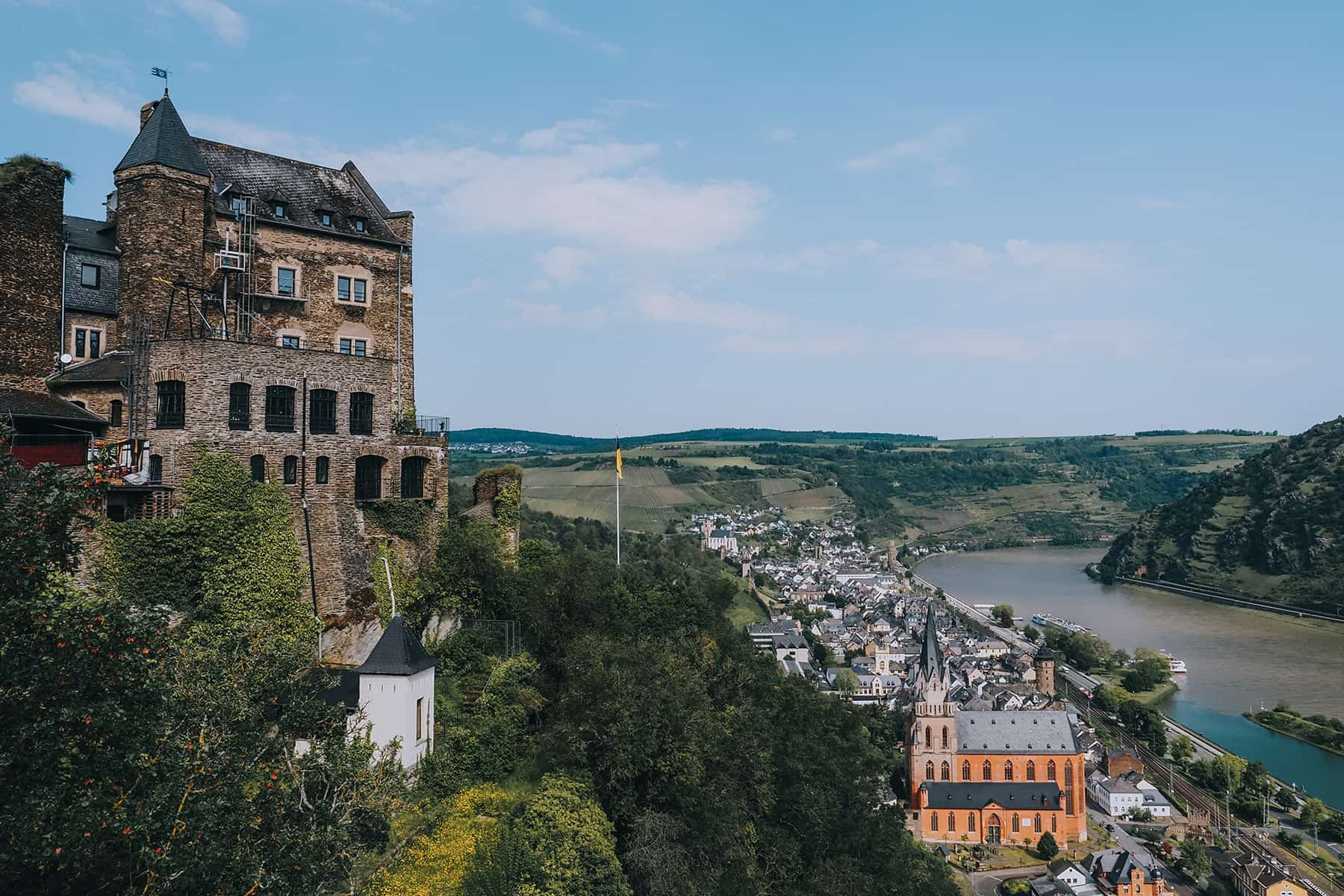 Oberwesel Burg Schönburg
