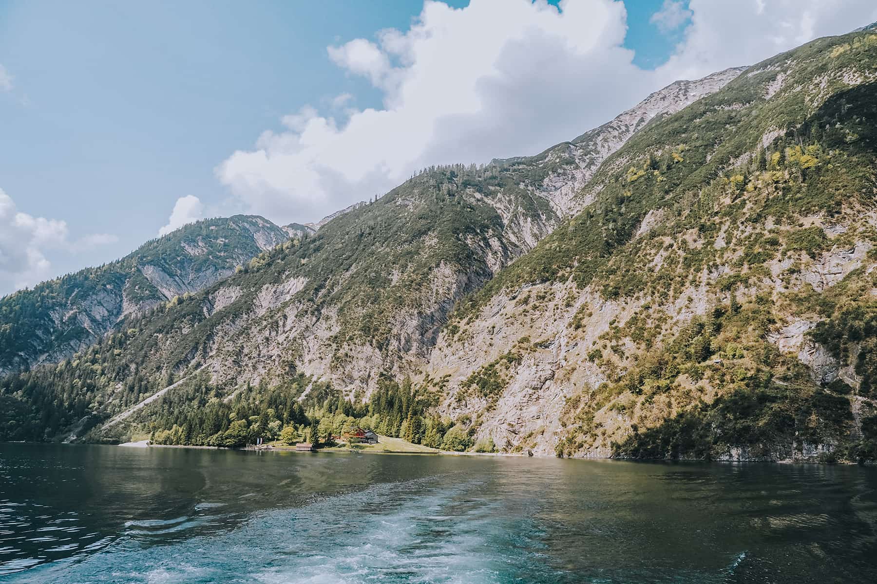 Schifffahrt auf dem Achensee in Tirol