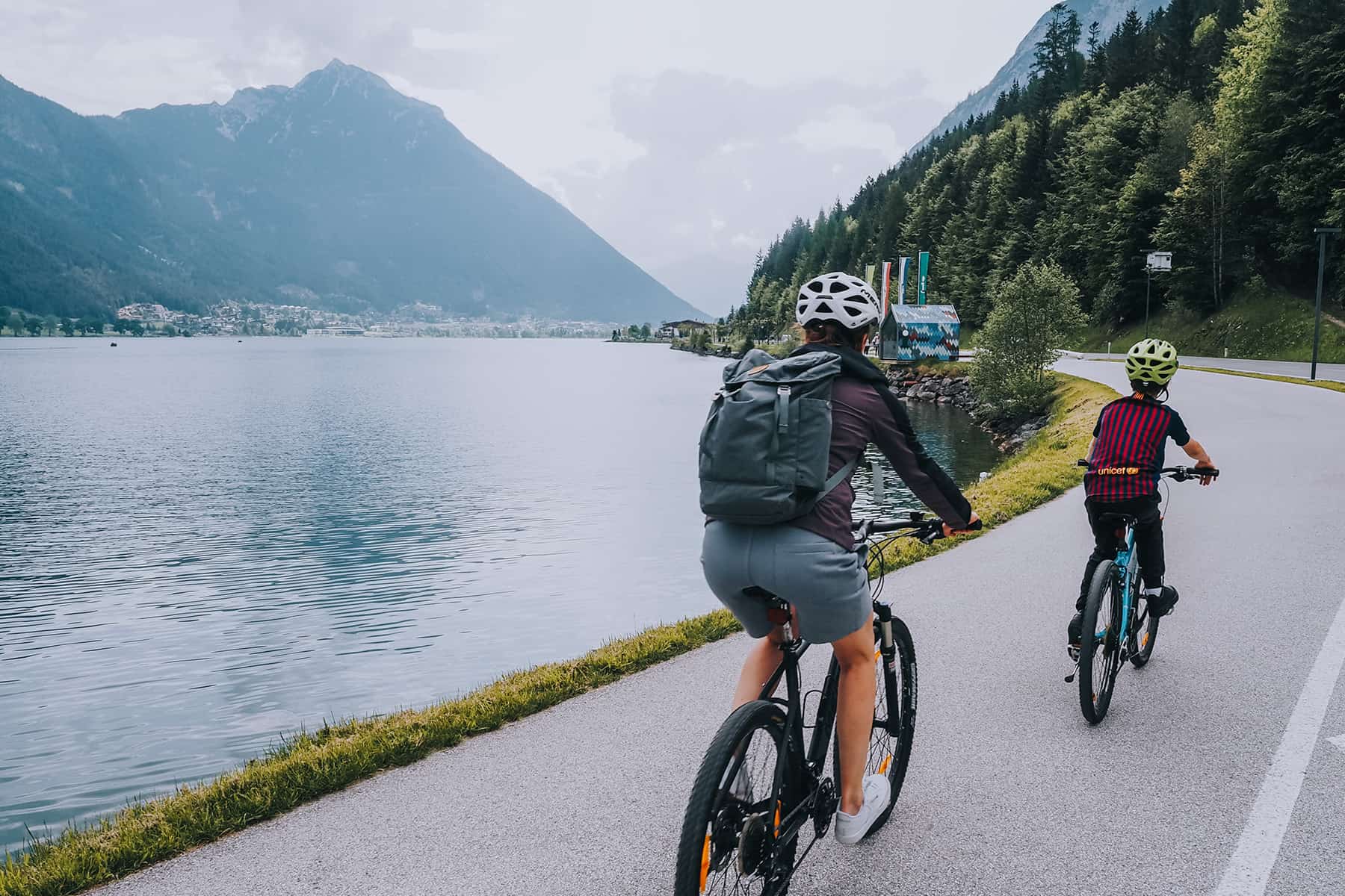 Biken am Achensee in Tirol Österreich