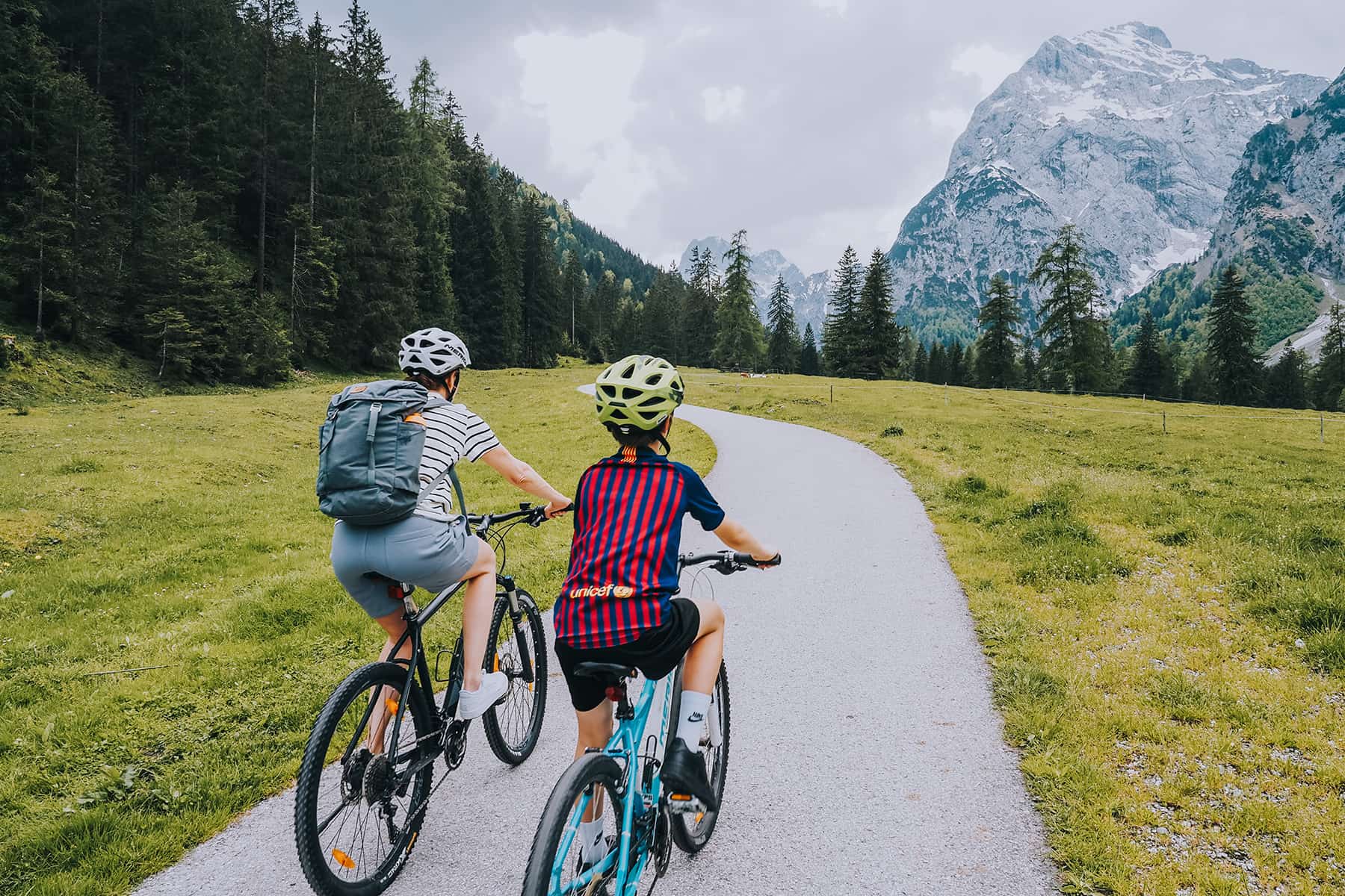 Radtour in den Karwendeltälern Österreich