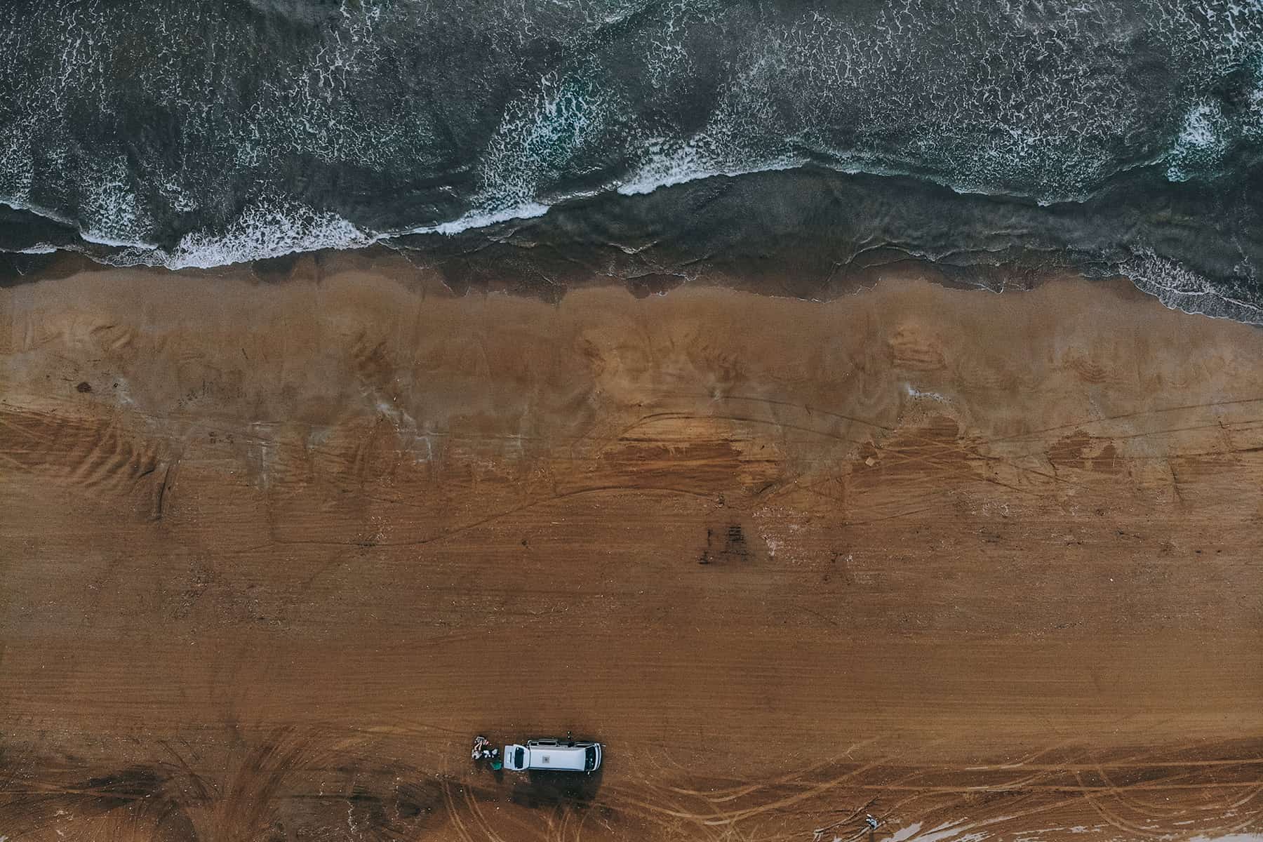 Chirihama Beach in Japan