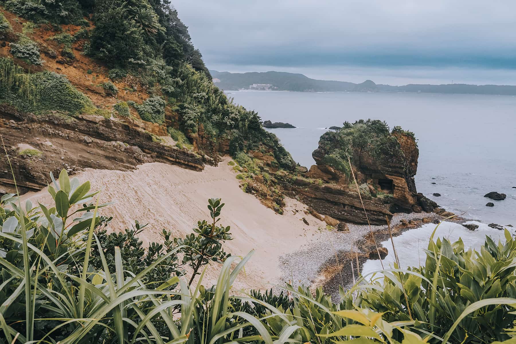 Ryugu Sea Cave Sanddüne
