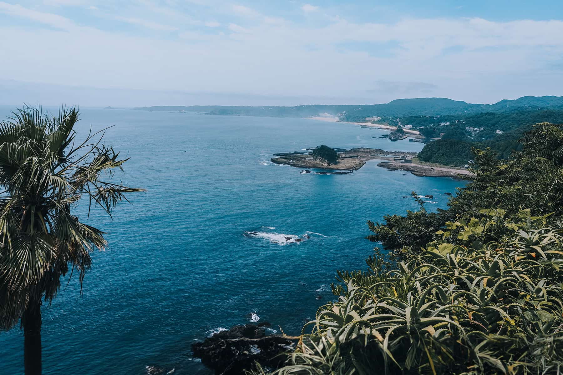 Izu Peninsula in Japan