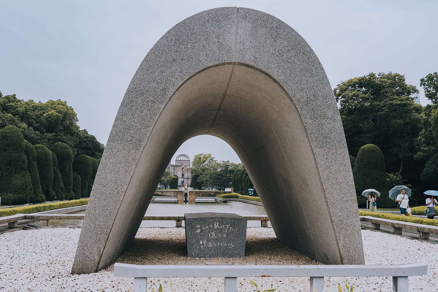 Kenotaph im Hiroshima Peace Memorial Park