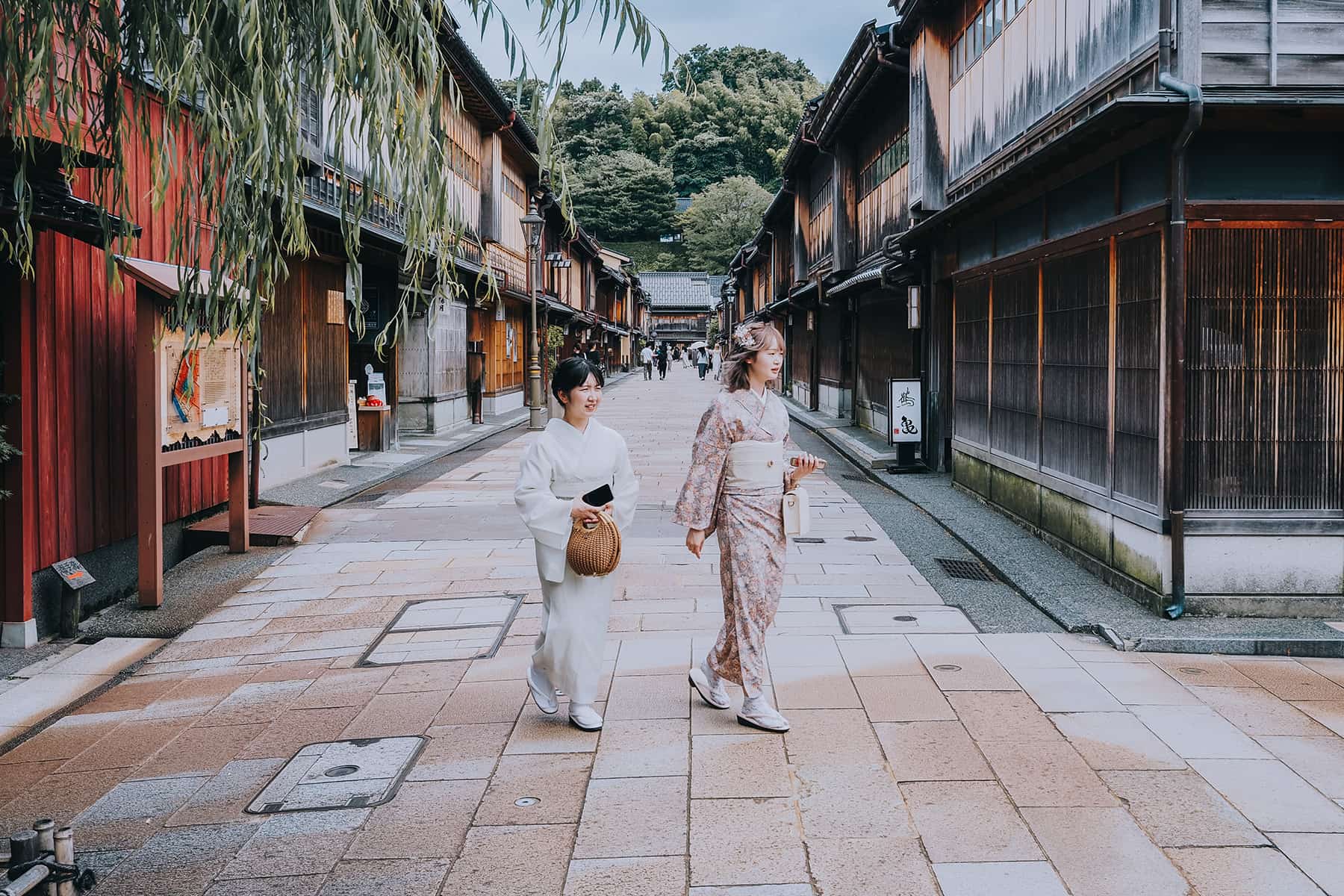 Altstadt von Kanazawa in Japan