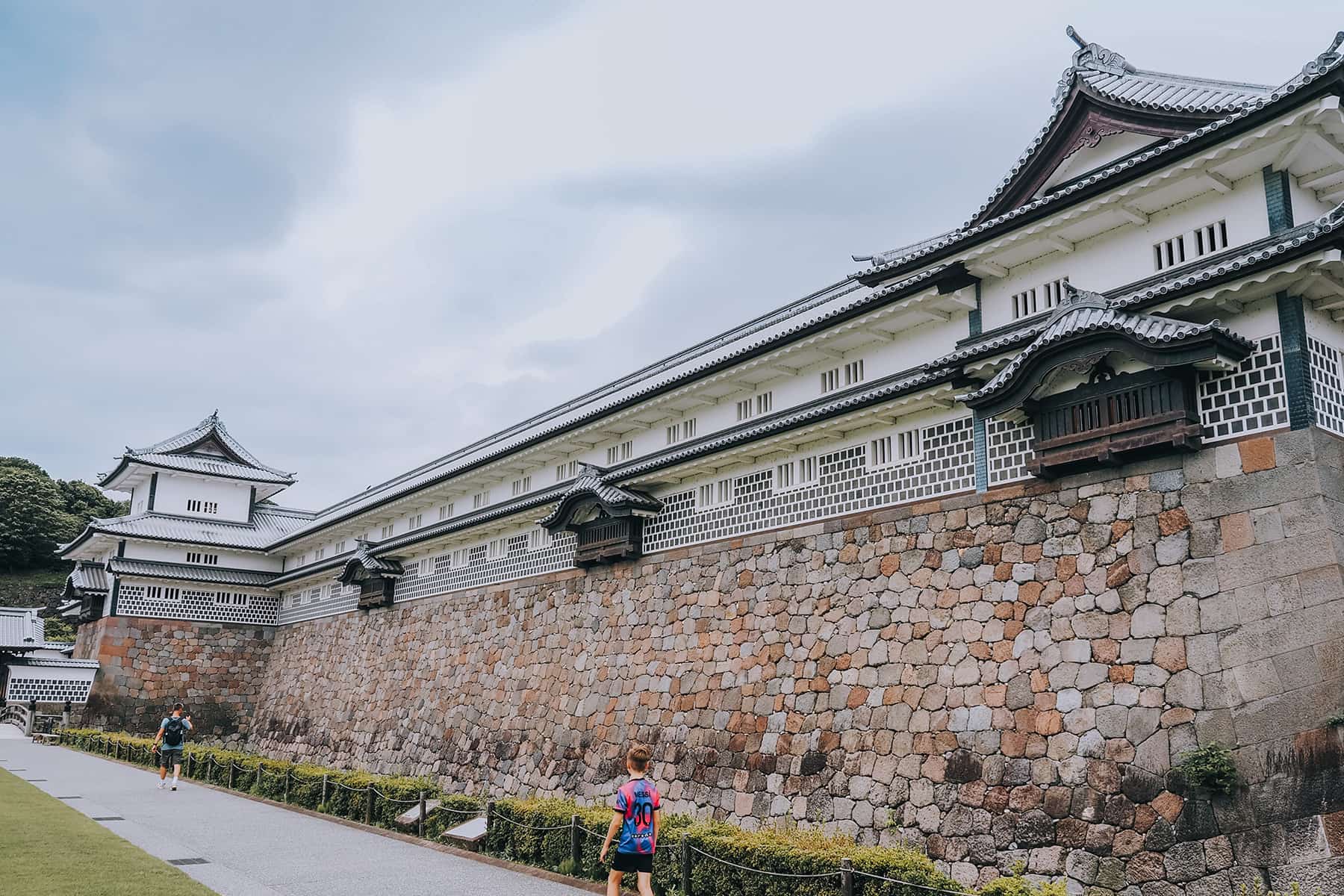 Burg von Kanazawa in Japan