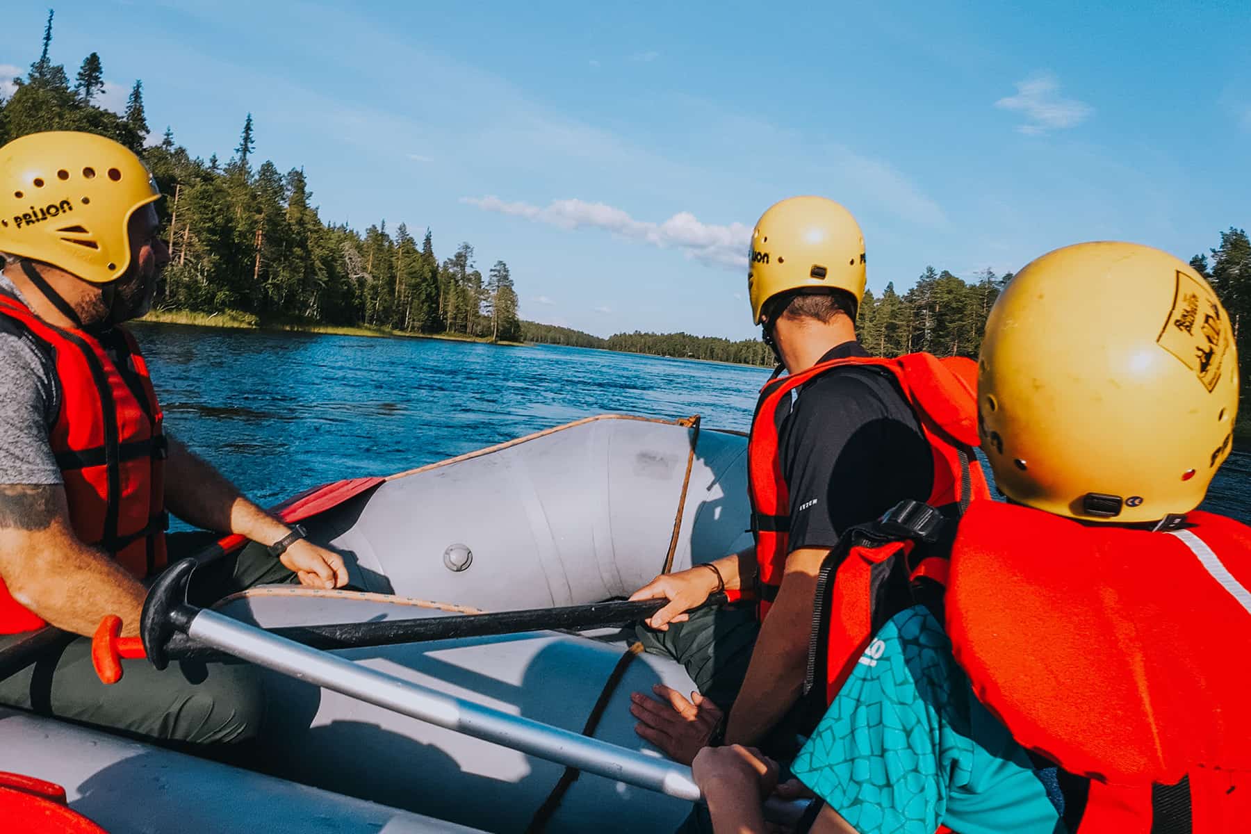 River Rafting Finnland