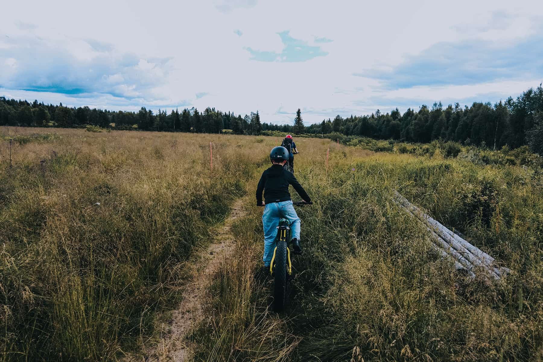 Fatbike in Finnland