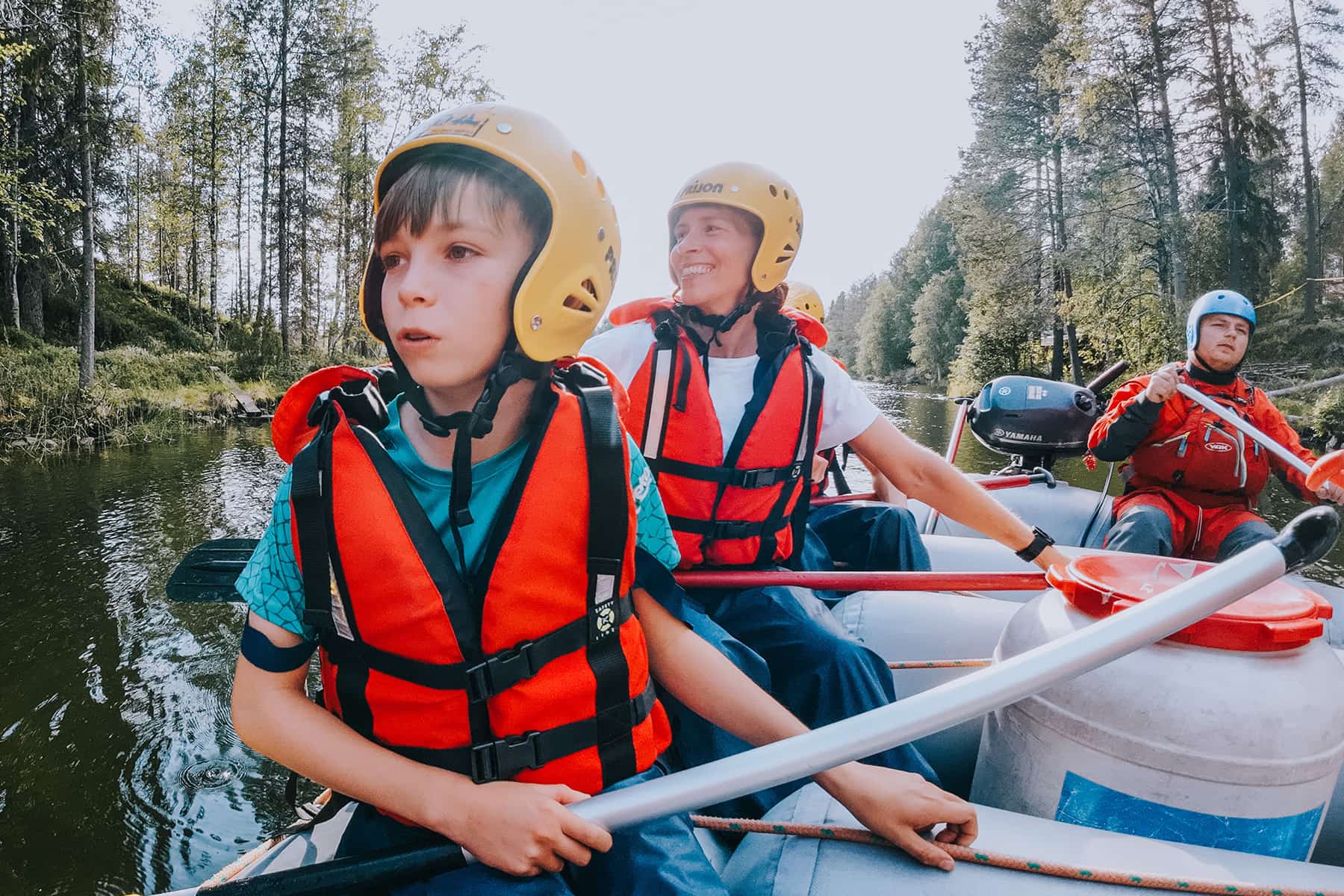 River Rafting Finnland