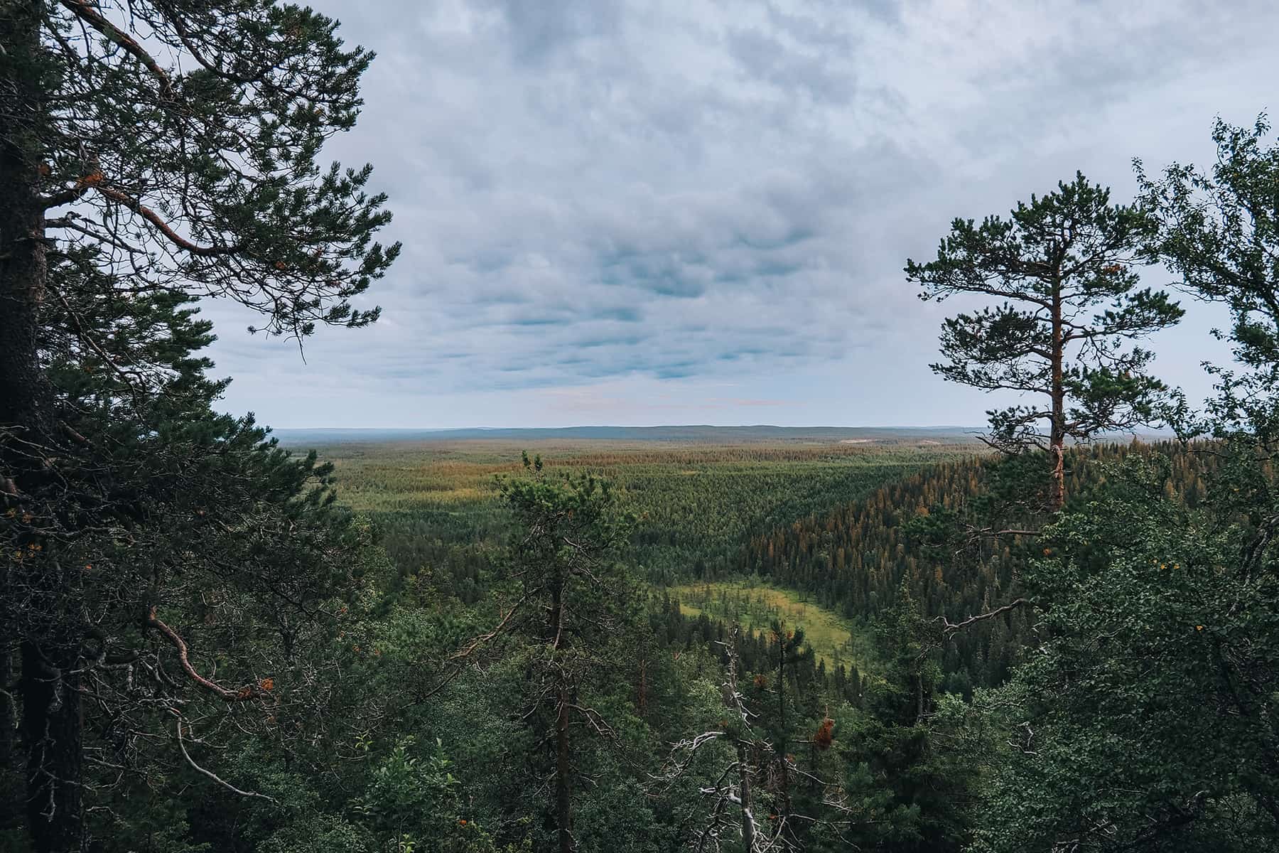Wandern in Finnland Lappland
