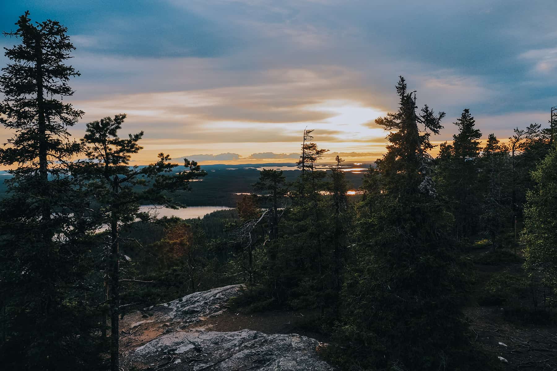 Konttainen Wanderung Finnland