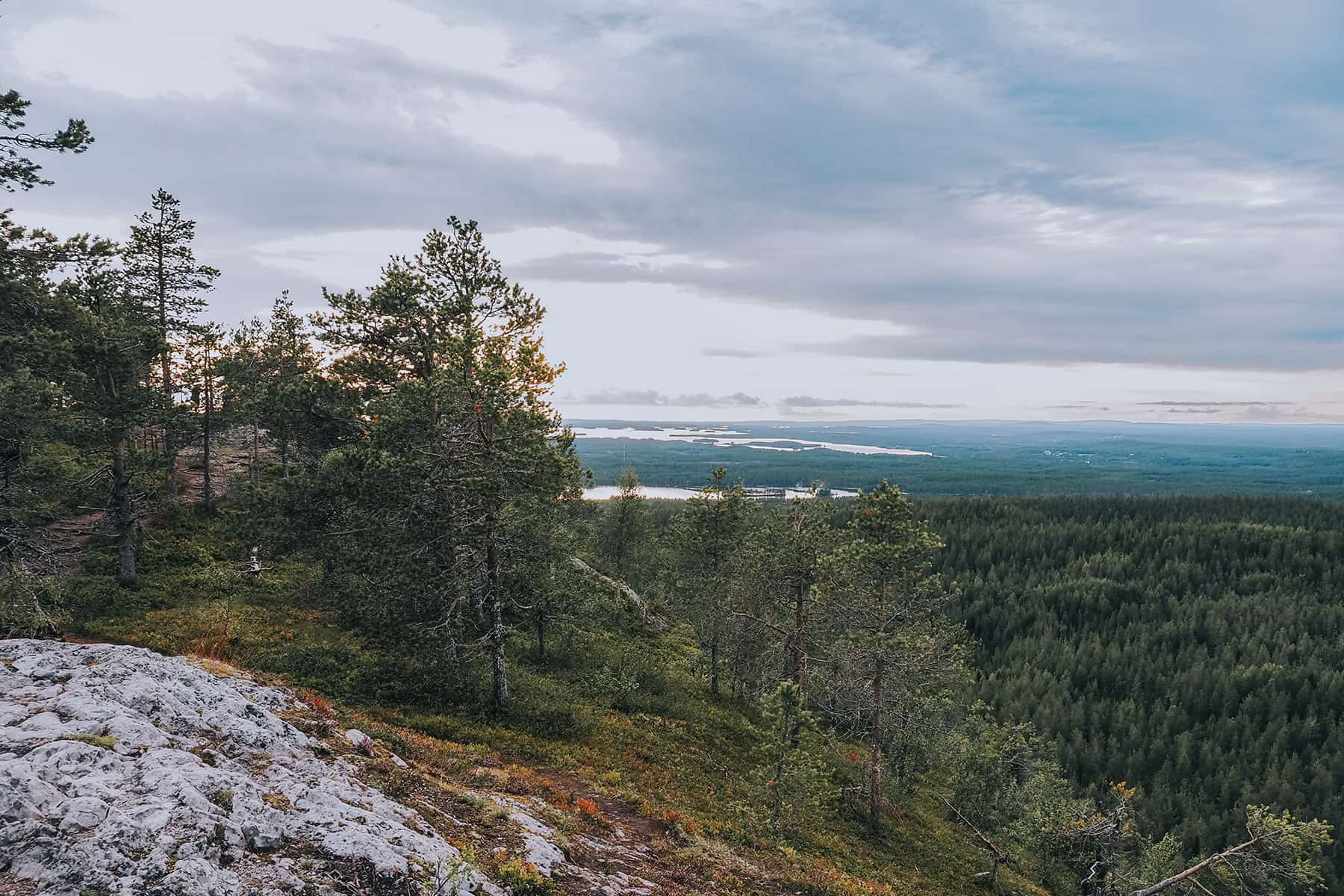 Konttainen Wanderung Finnland