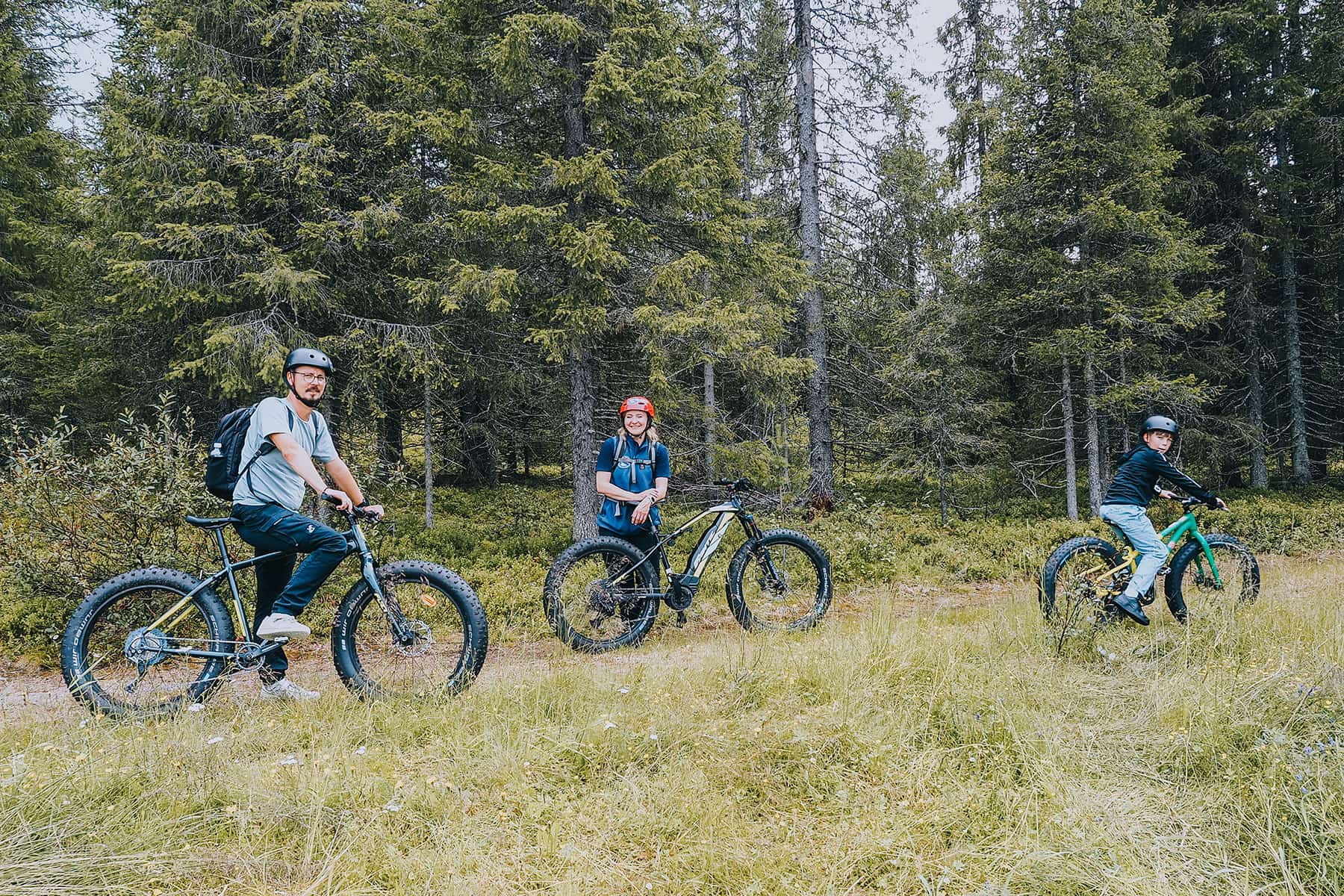 Fatbikes in Finnland