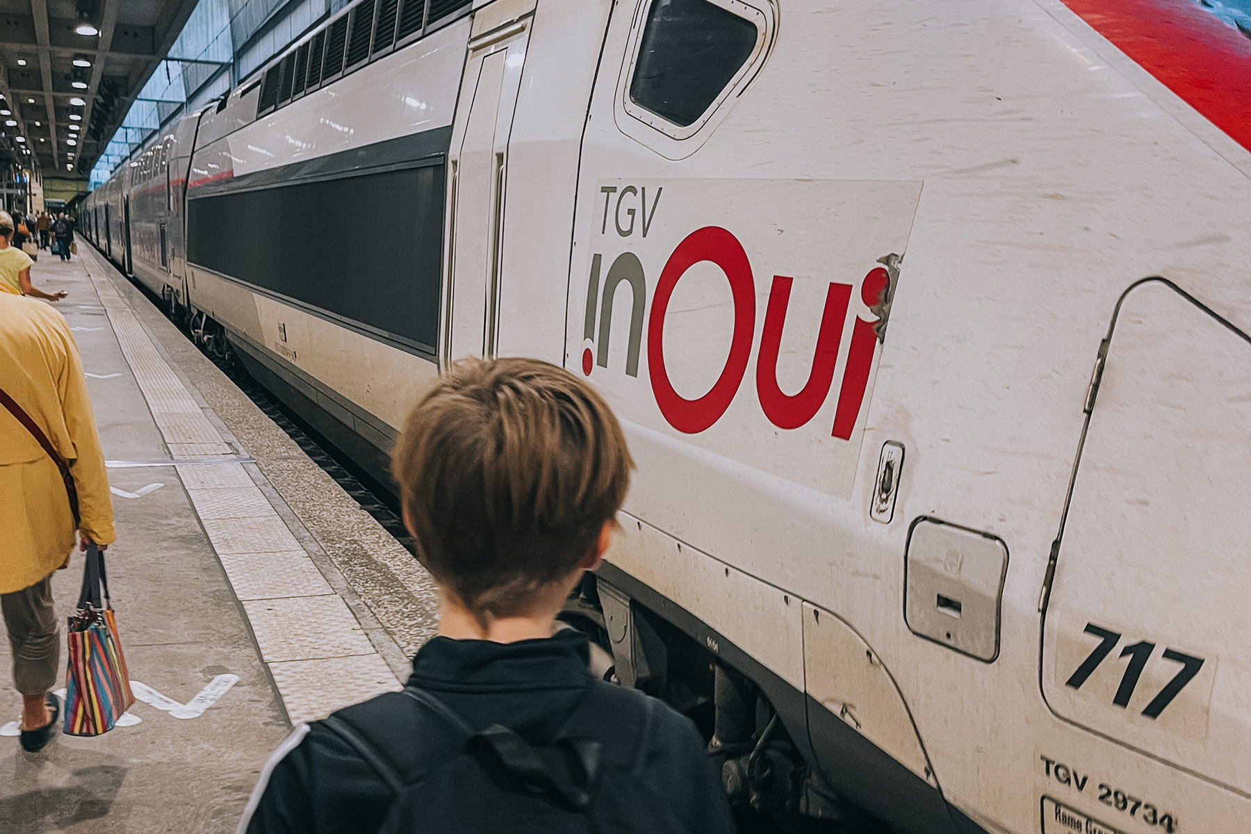 Frankreich mit dem TGV Zug