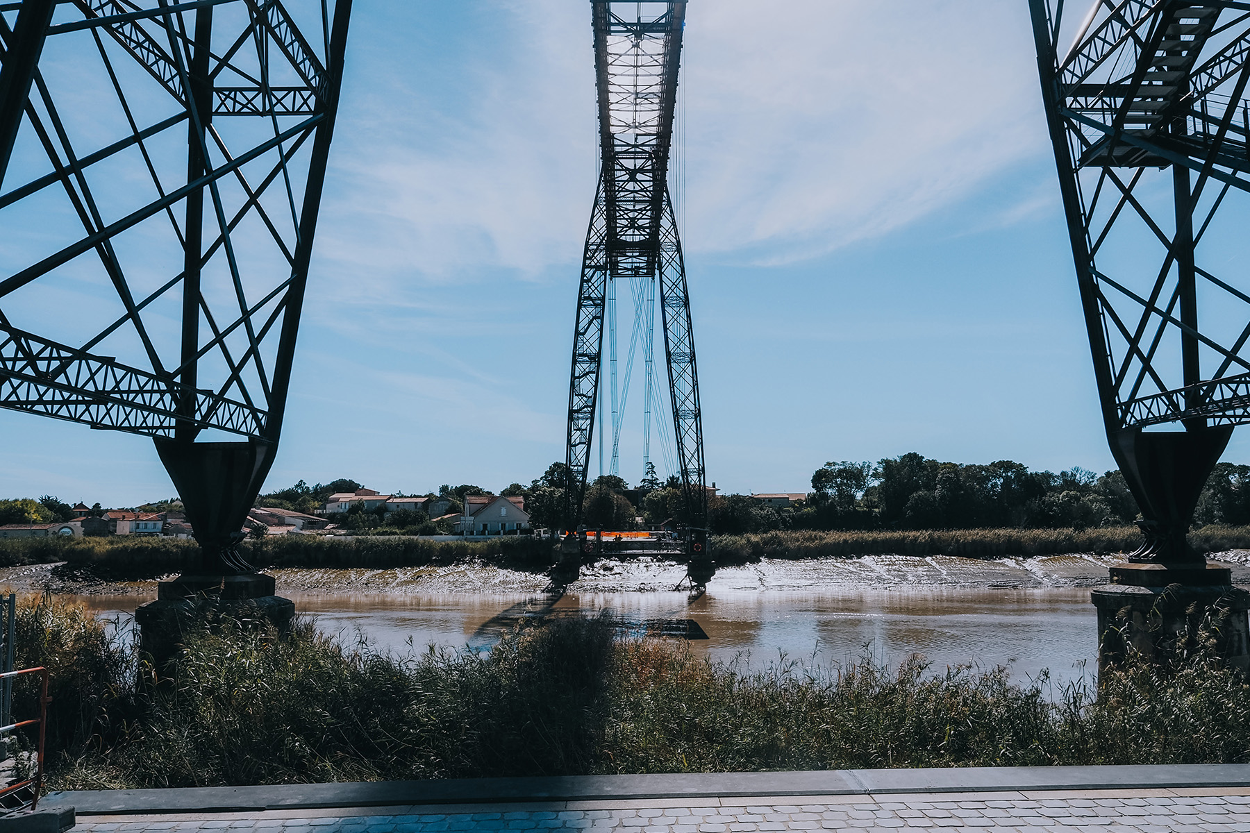Pont Transbordeur Rochefort in Frankreich