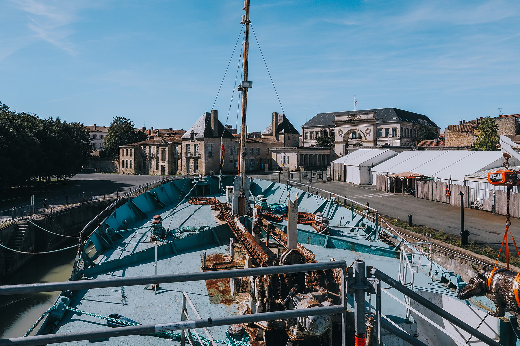 L´Arsenal des Mers Rochefort in Frankreich
