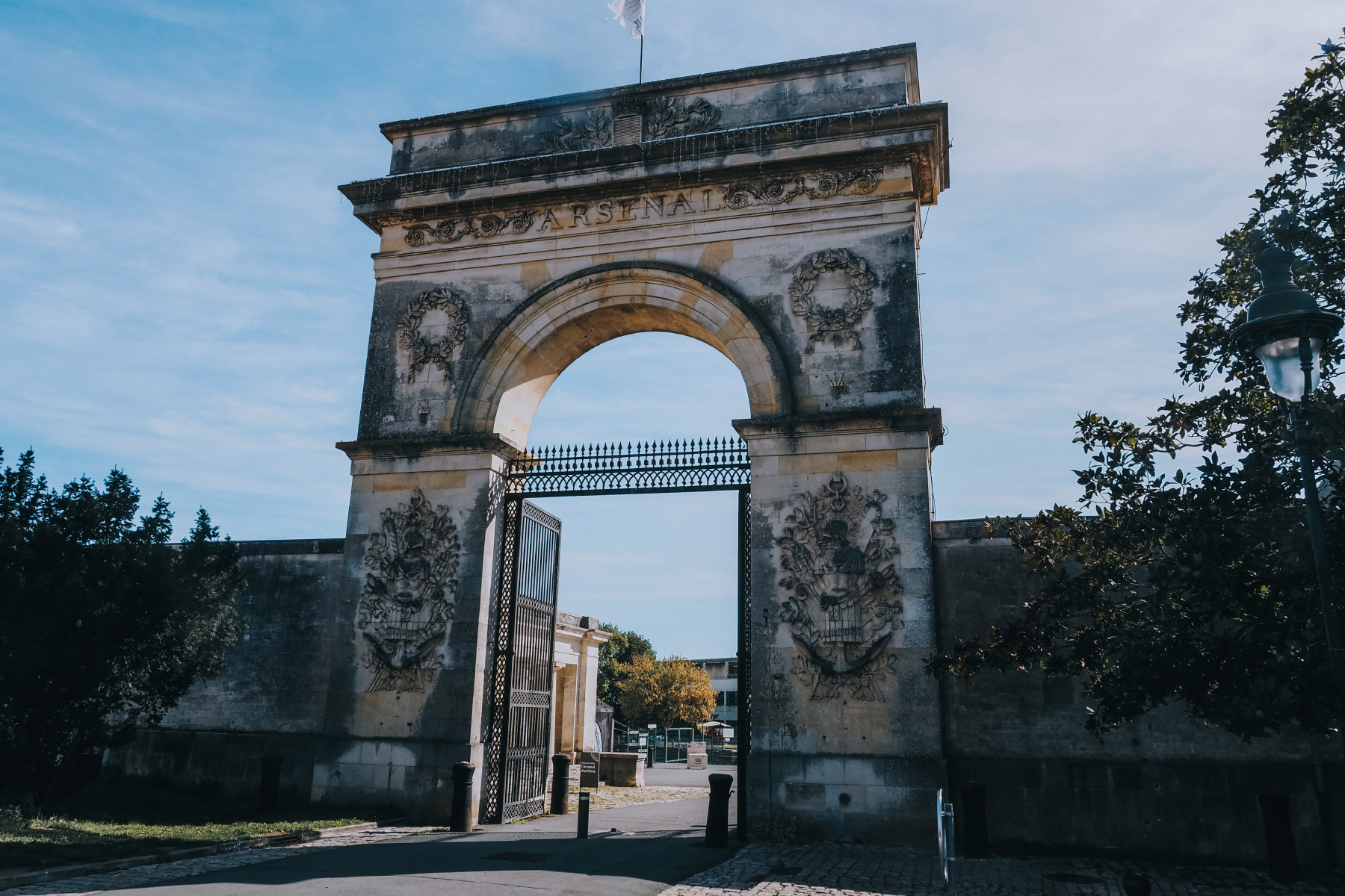 L´Arsenal des Mers in Rochefort Frankreich