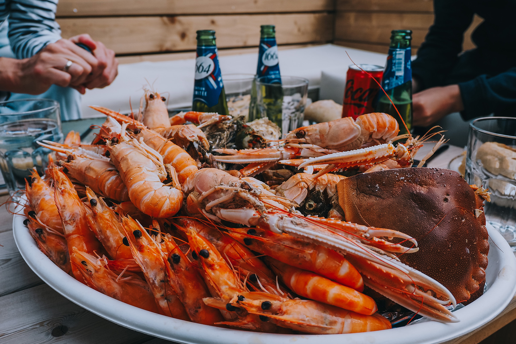 Seafood in Frankreich