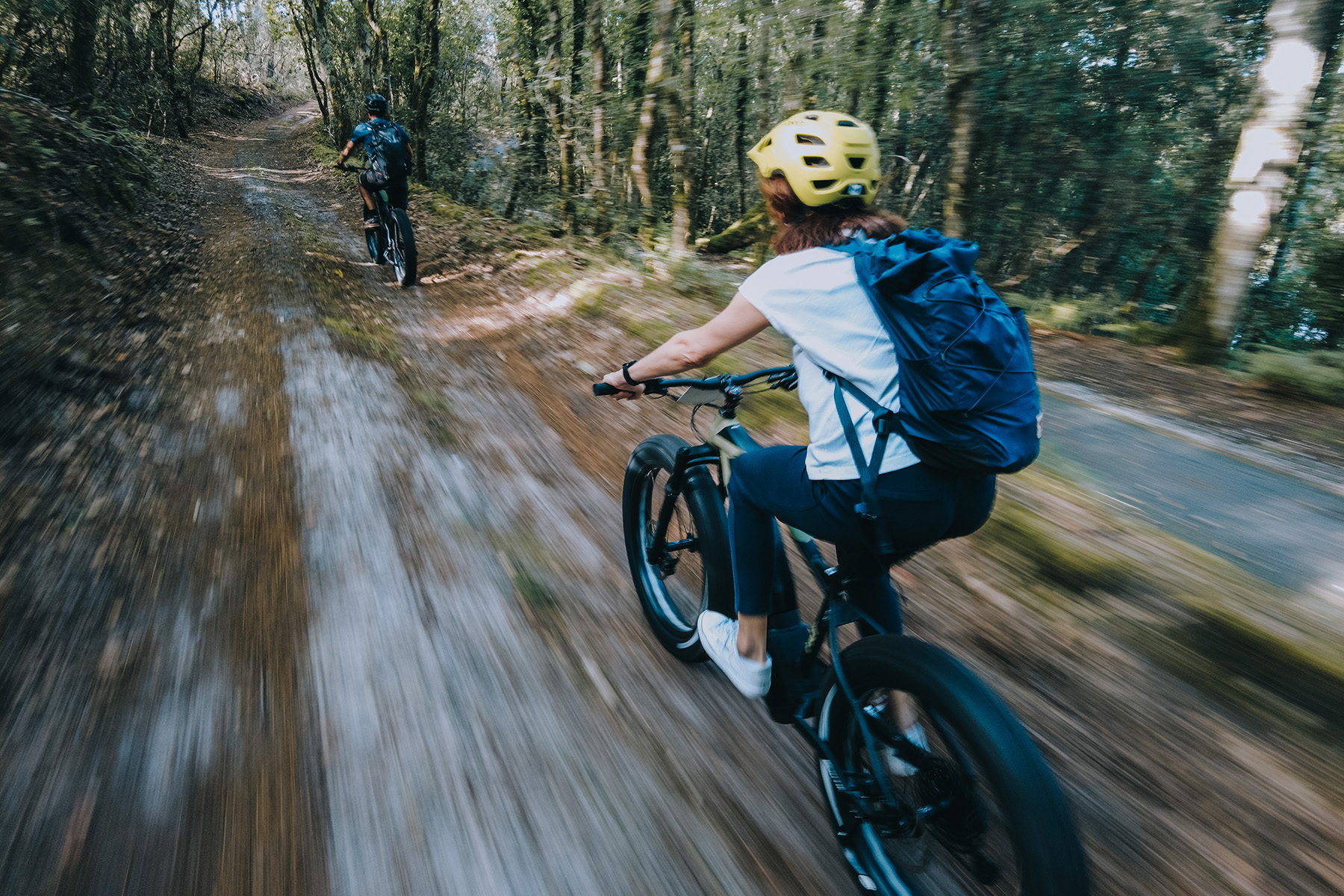 Fatbike in Lacanau in Frankreich