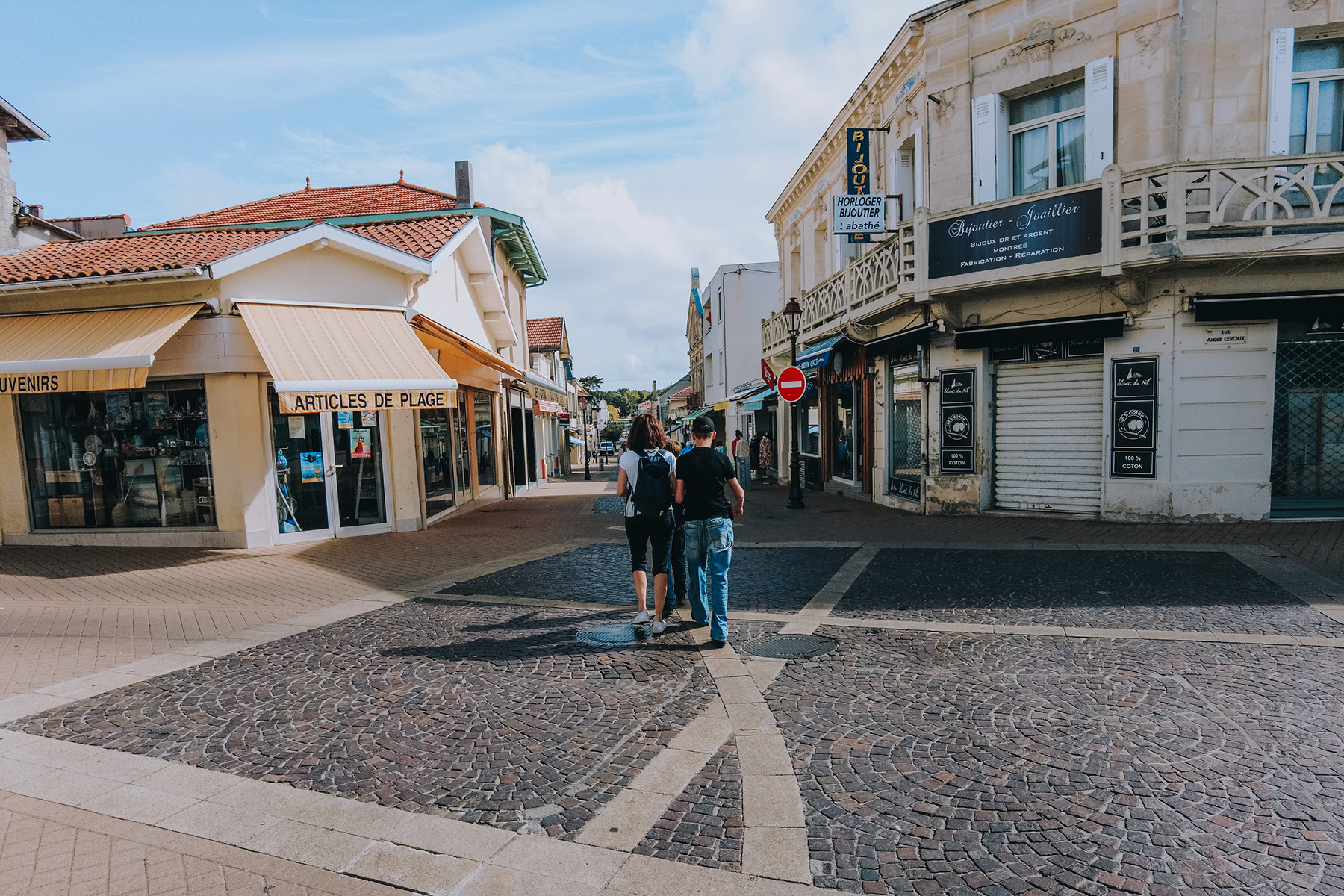 Soulac-sur-Mer in Frankreich