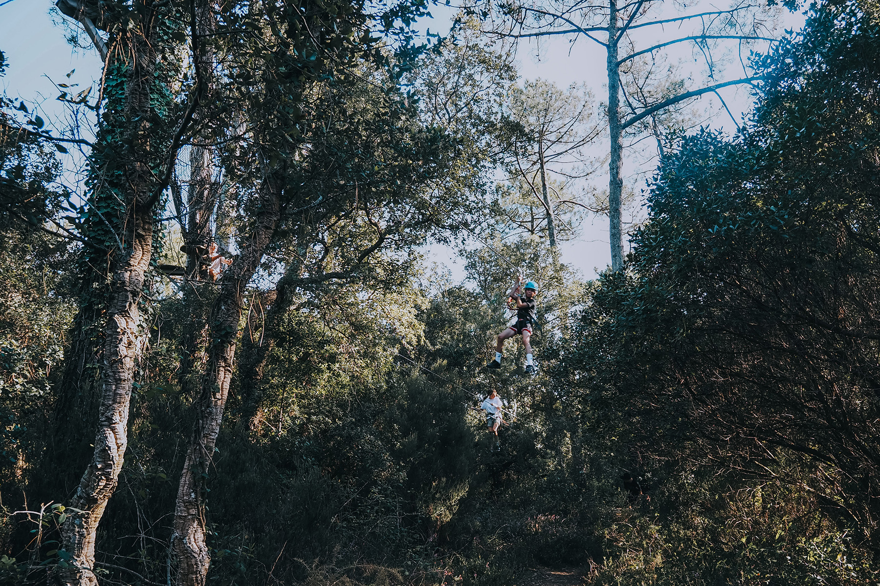 Parc Robinson Hochseilgarten und Kletterpark in Frankreich