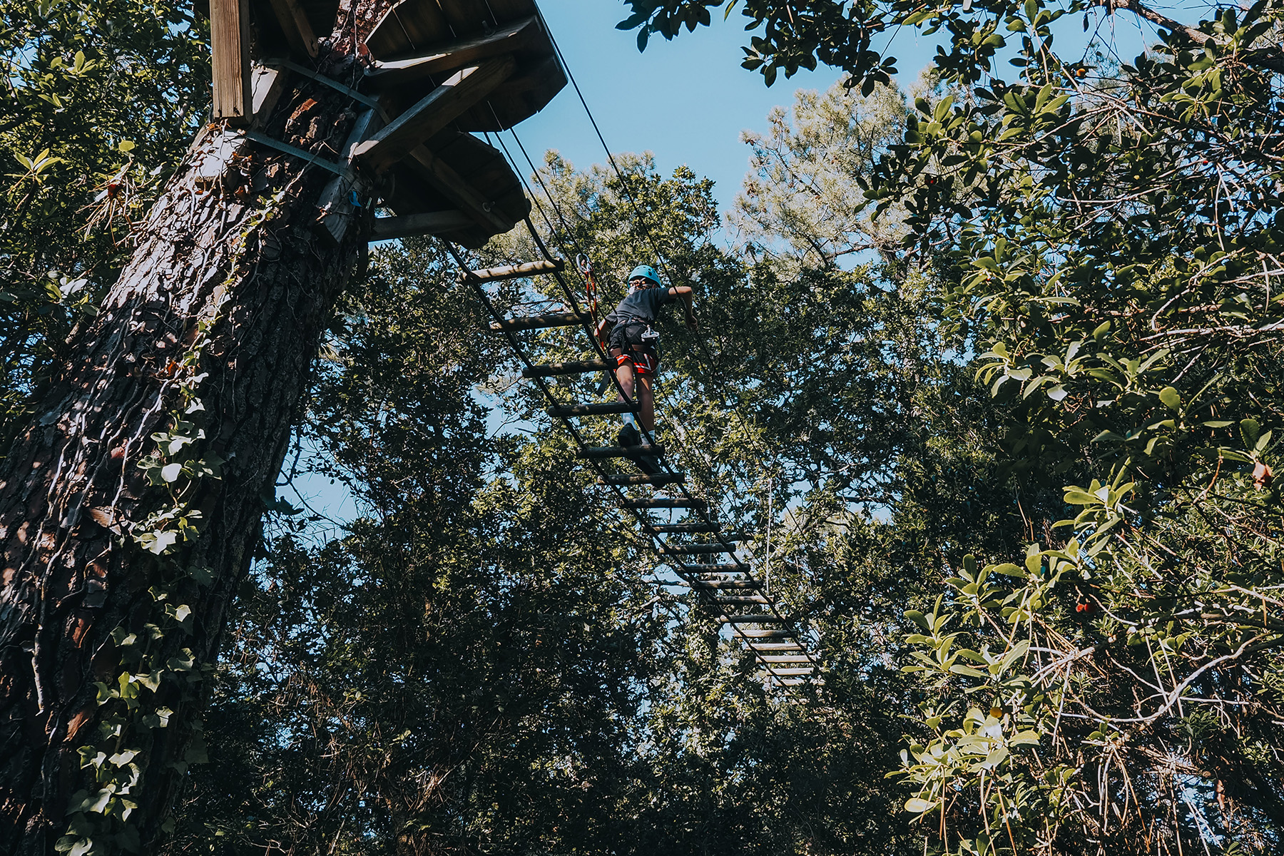 Parc Robinson Hochseilgarten und Kletterpark in Frankreich