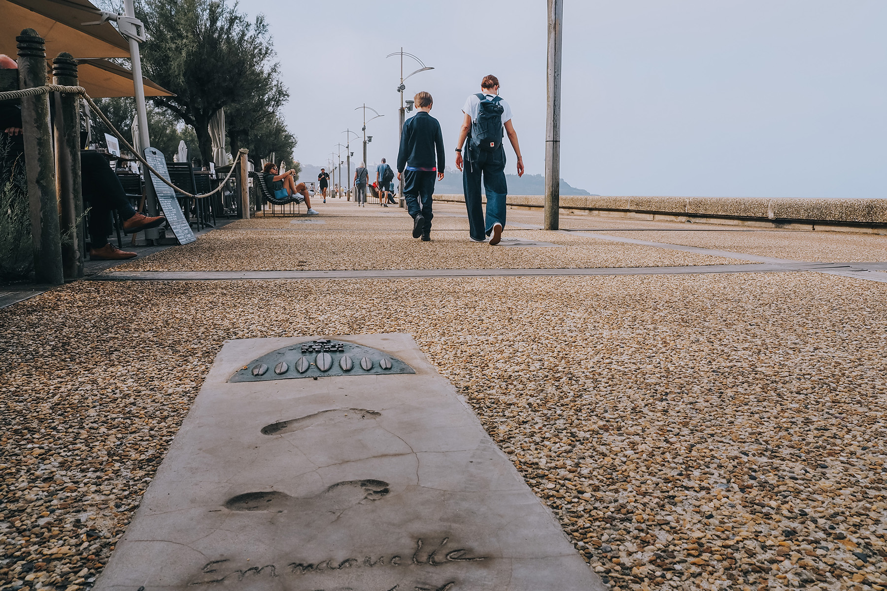 Surf Avenue in Anglet in Frankreich