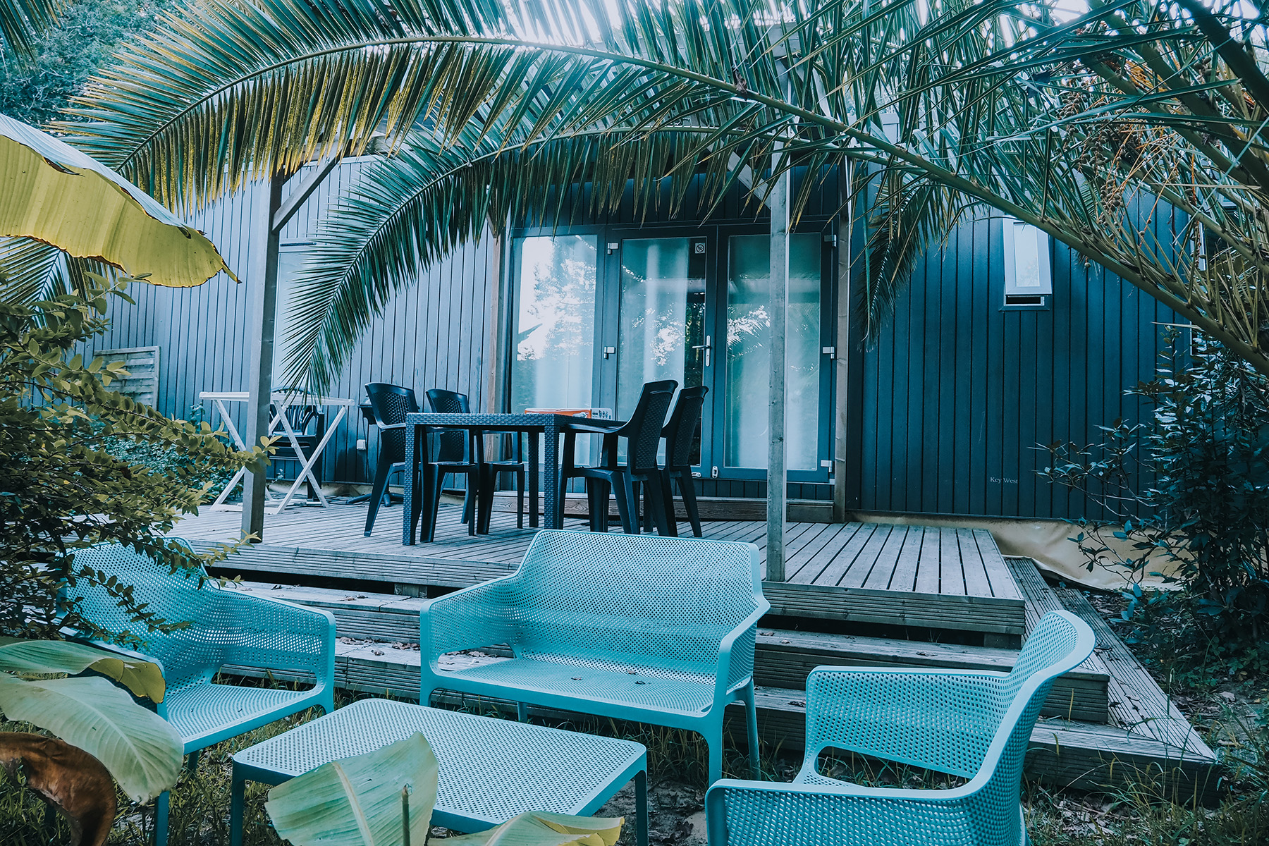 Campingplatz Erreka in Bidart in Frankreich