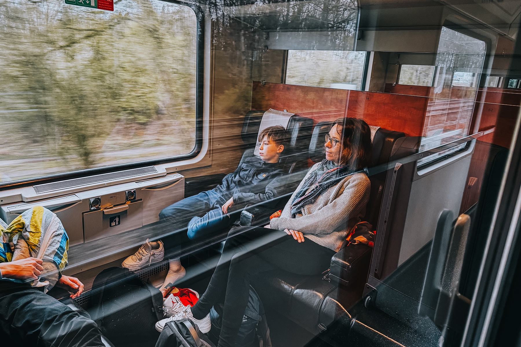 Mit dem Zug nach Österreich