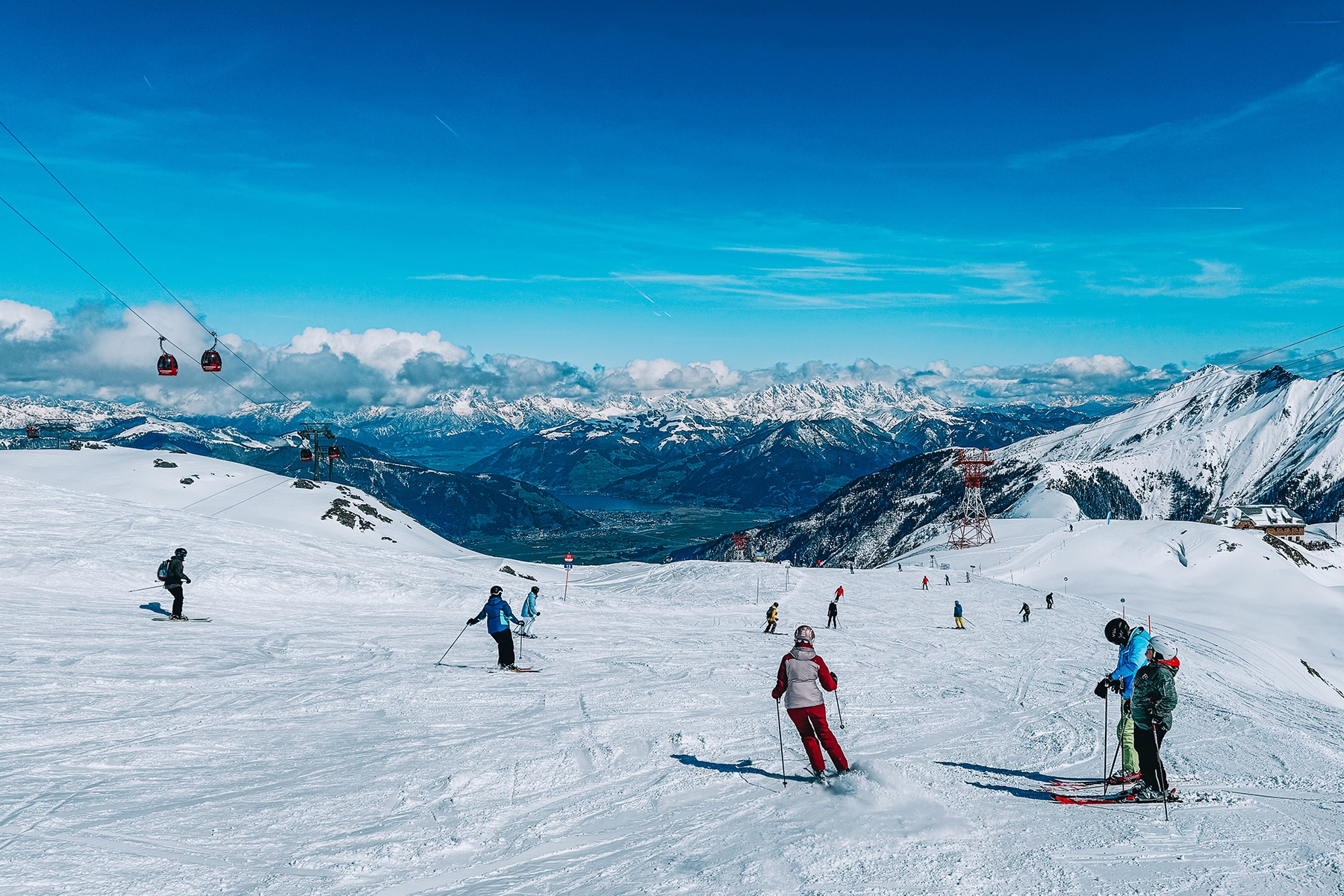 Skifahren in Zell am See - Kaprun in Österreich
