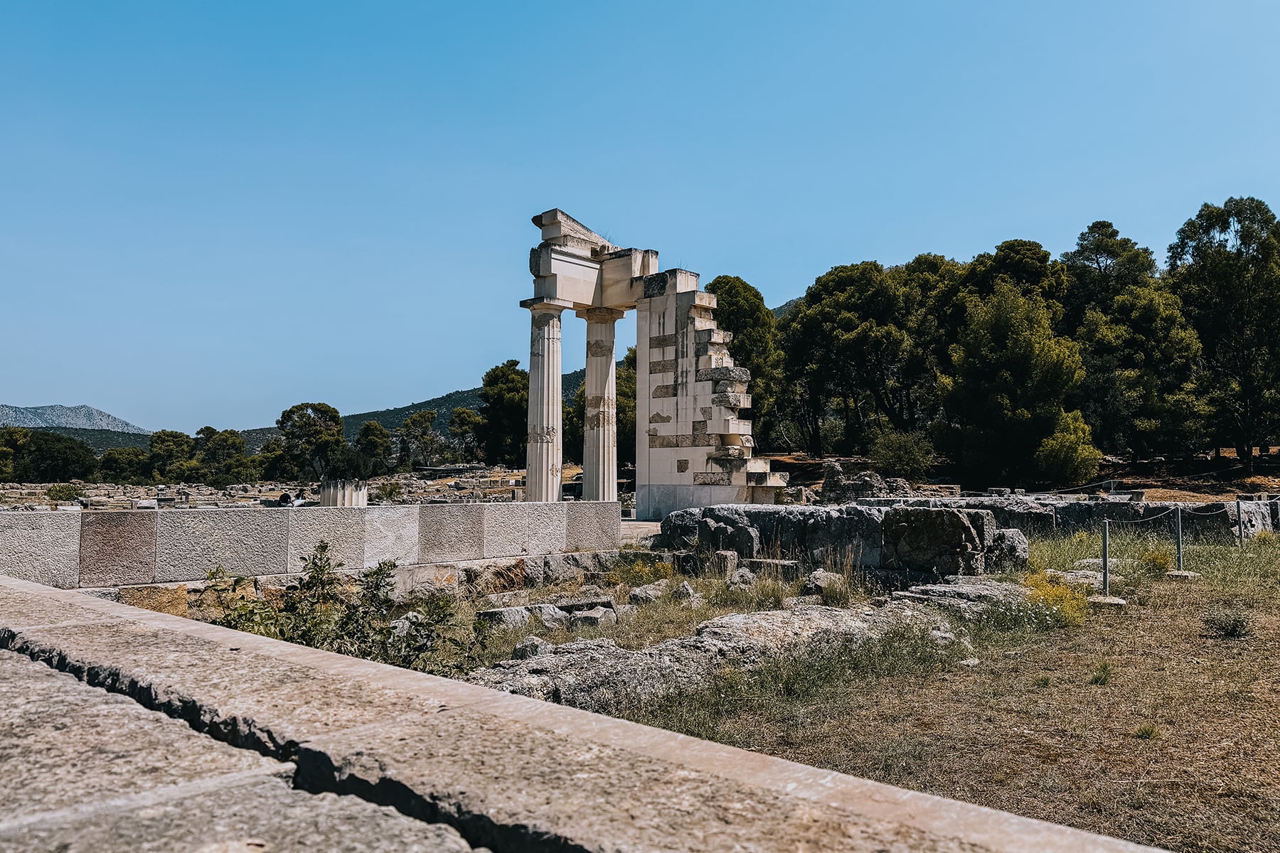 Epidaurus Peloponnes Griechenland