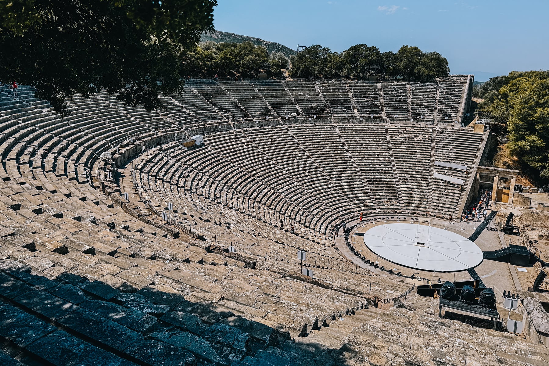 Epidaurus Peloponnes Griechenland