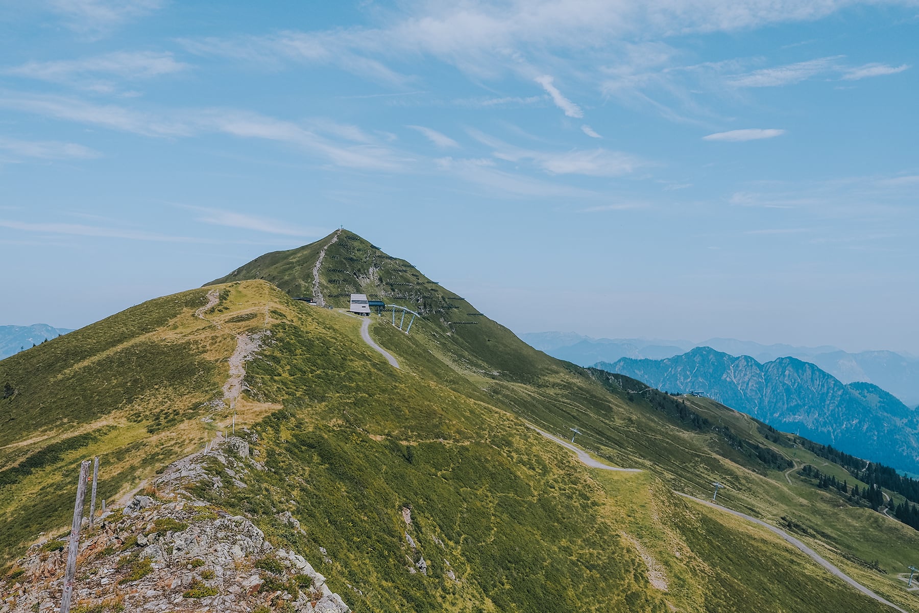 Wanderung im Alpbachtal in Tirol Österreich