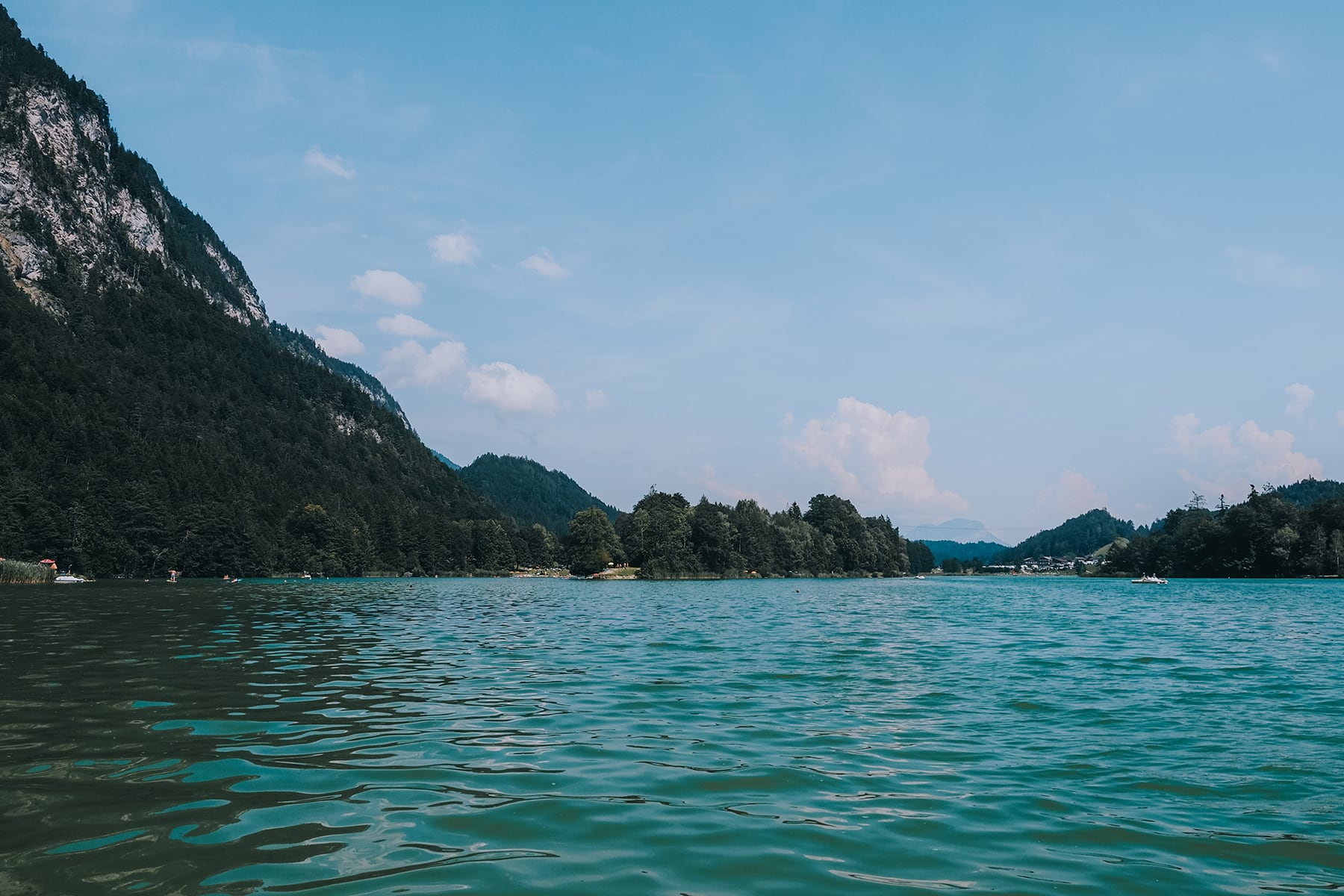 Reintalersee Alpachtal Tirol Österreich
