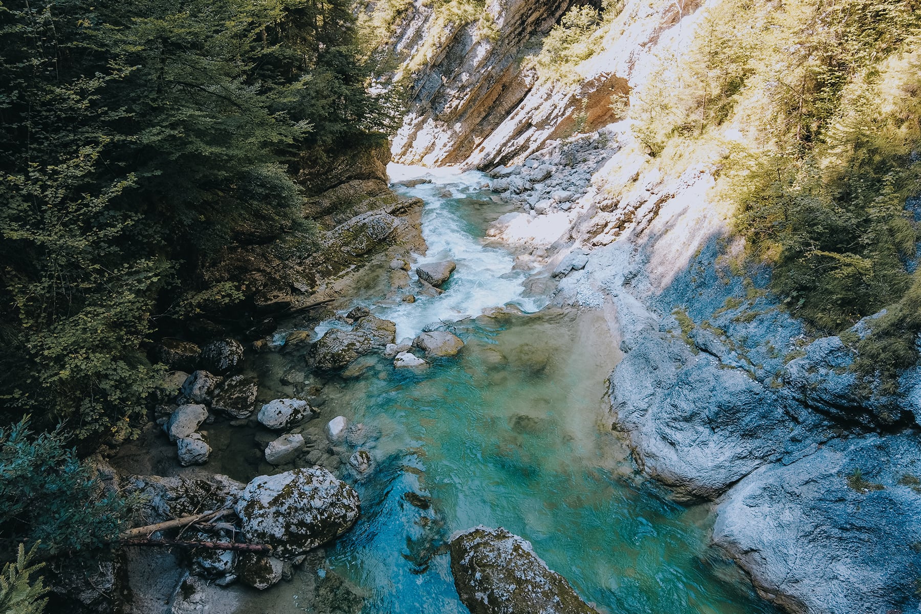 Tiefenbachklamm Alpbachtal Tirol Österreich