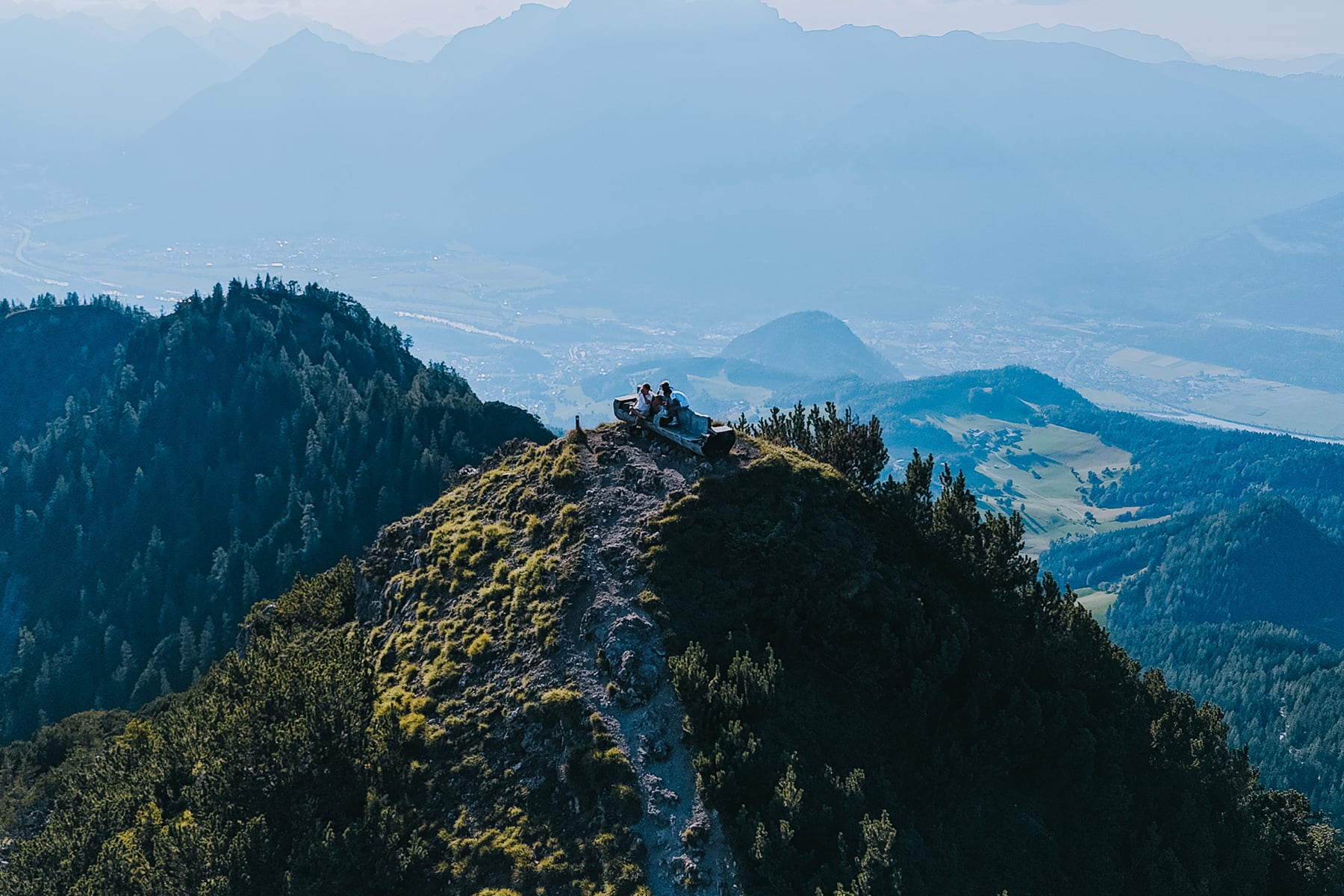 Gratlspitze Wanderung im Alpbachtal in Tirol Österreich