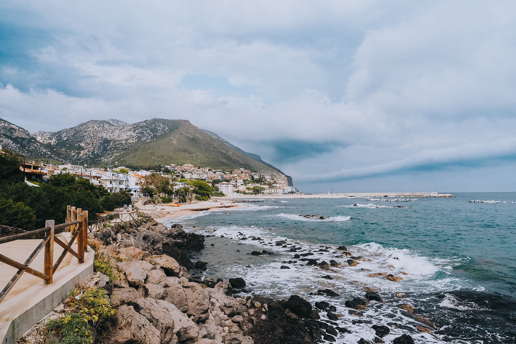 Cala Gonone auf Sardinien in Italien