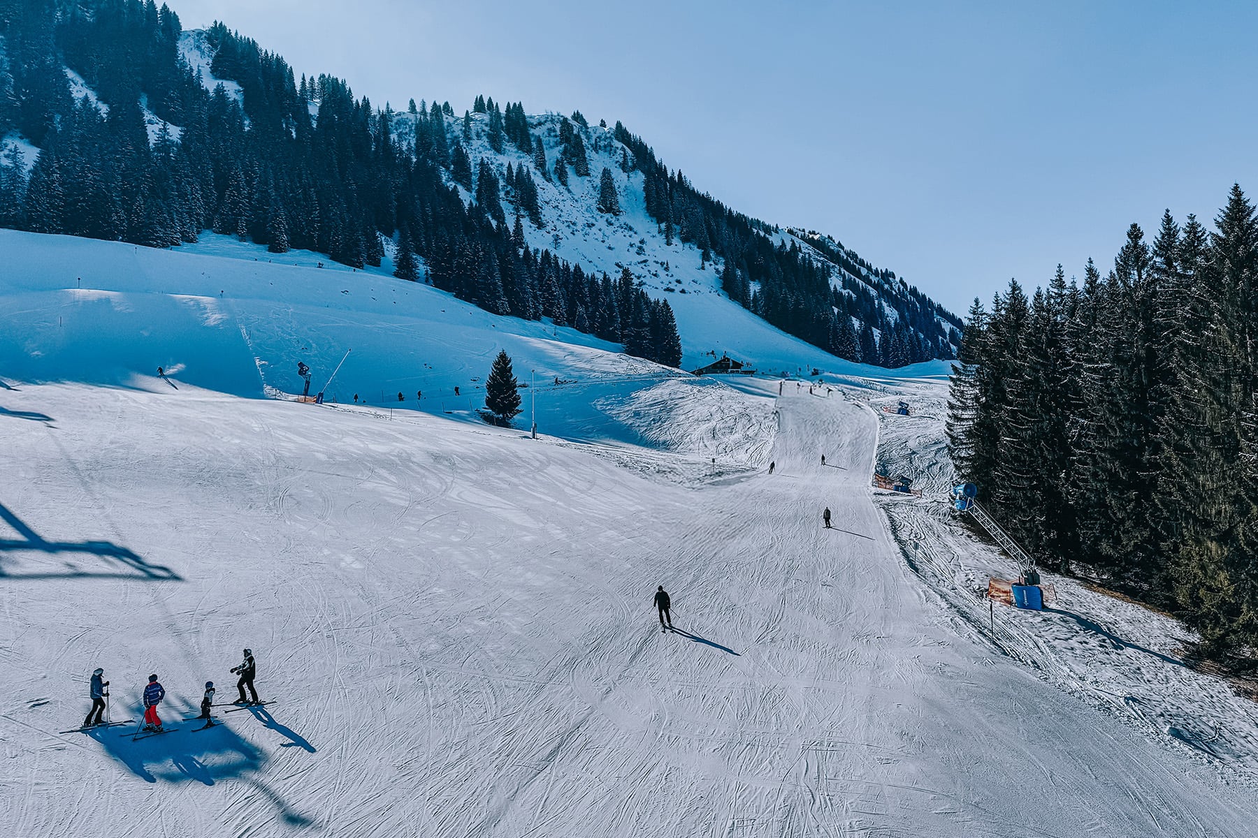 Skigebiet Söllereck in der Nähe von Oberstdorf