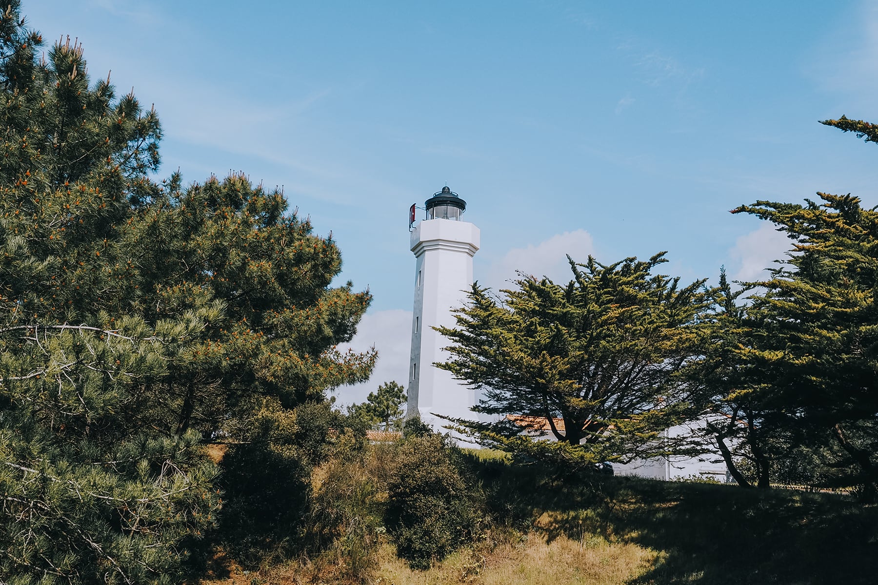 Fahrradtour in und um La Tranche-sur-mer in Frankreich in der Vendée